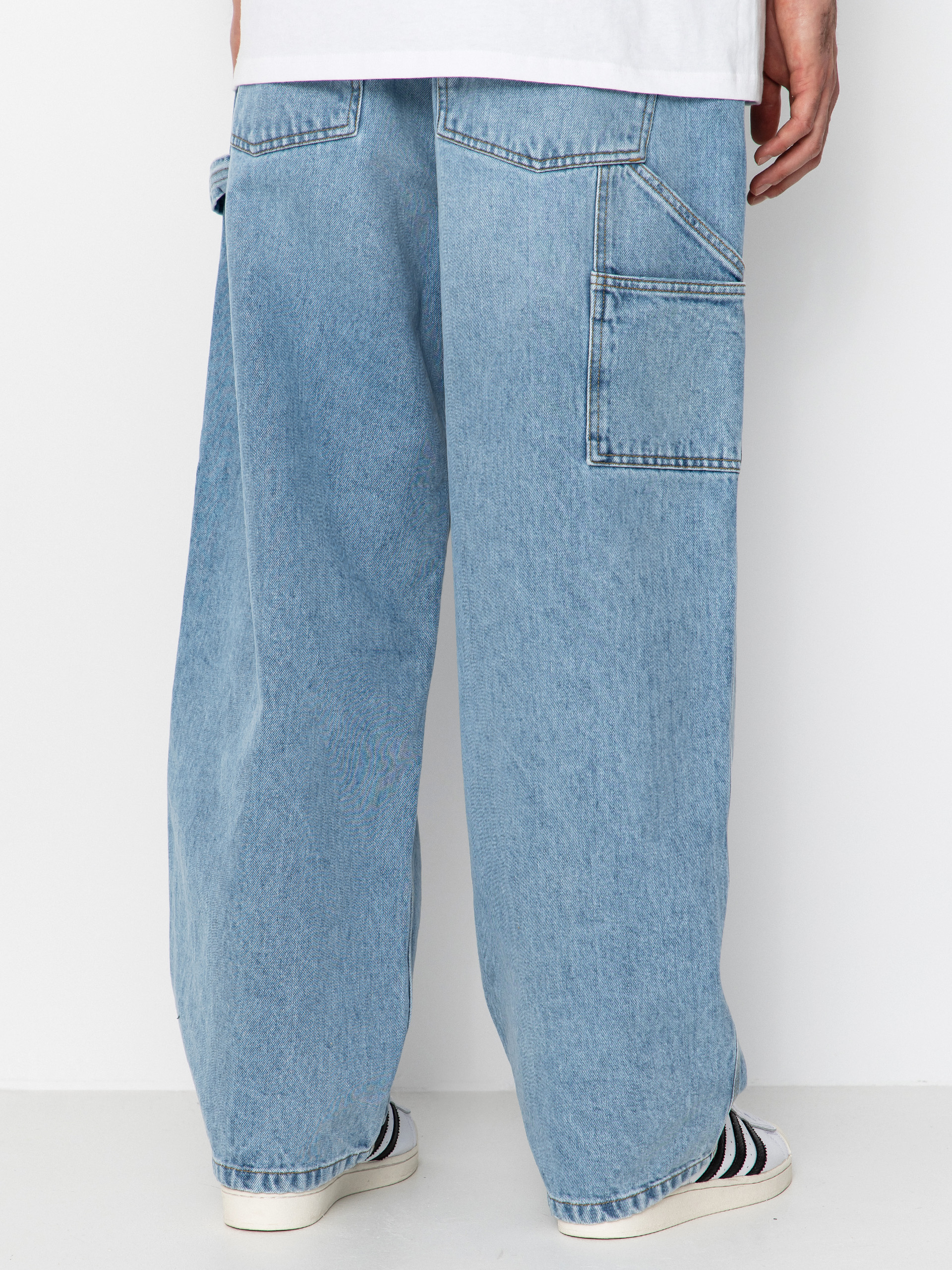 Kalhoty Carhartt WIP Belmont (blue heavy worn bleached)