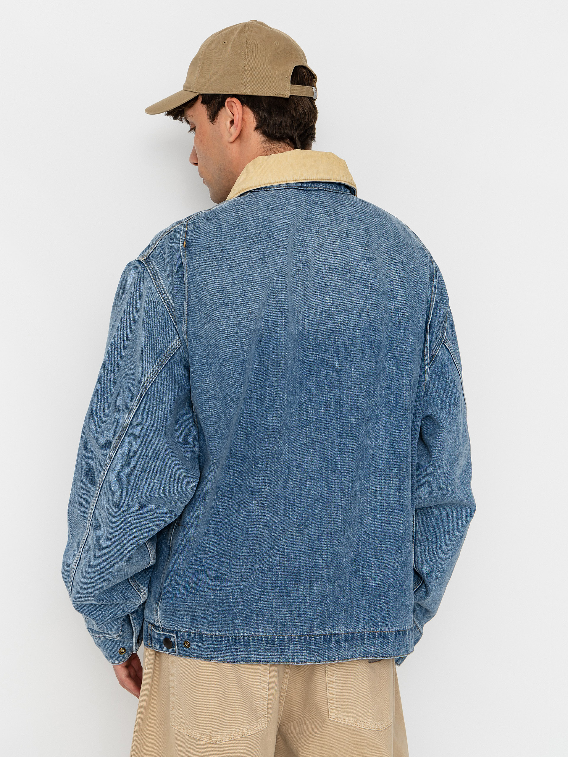 Bunda Carhartt WIP OG Detroit (blue/dusty h brown)