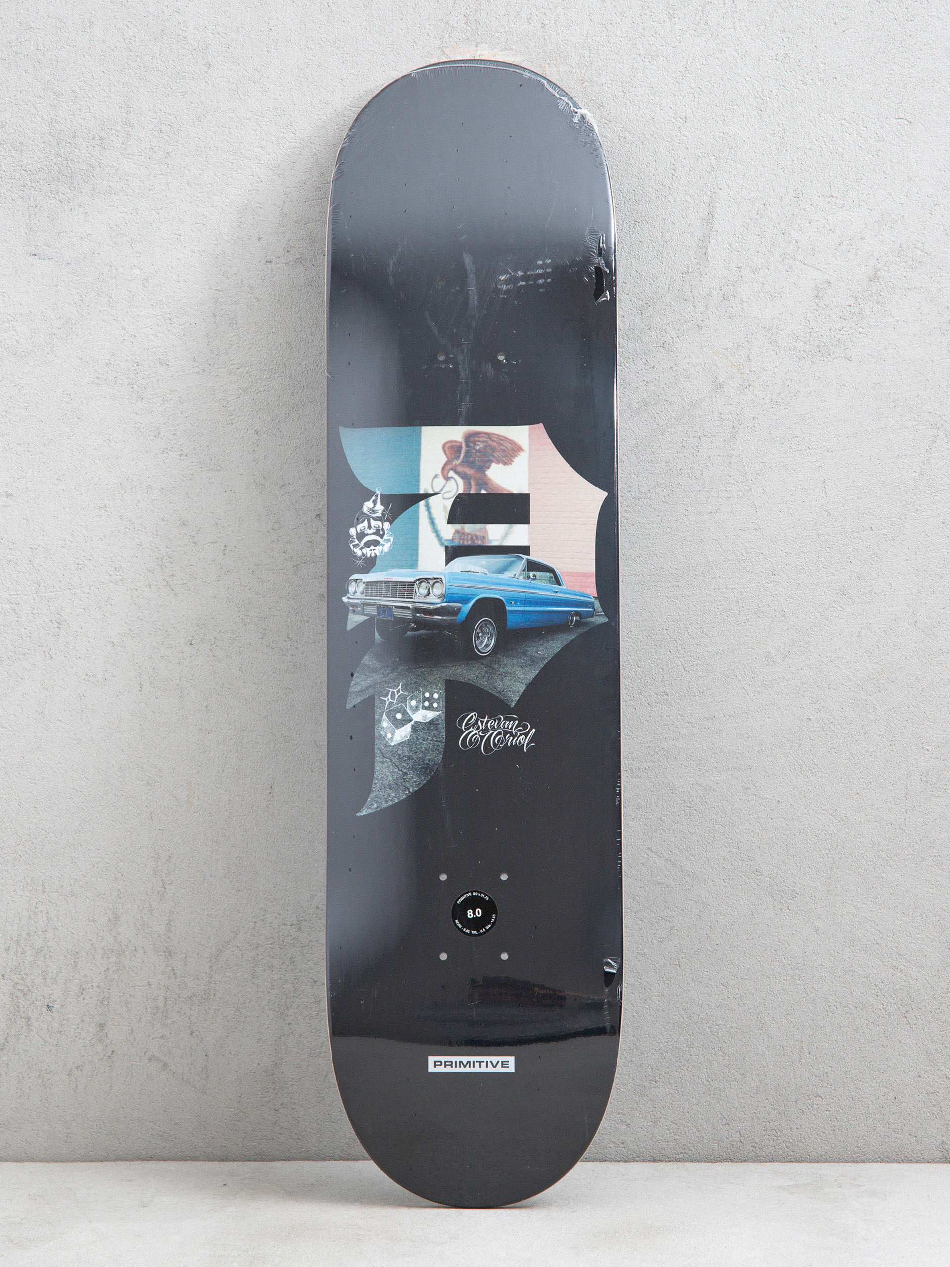 Deska Primitive Dirty P Ride (black)