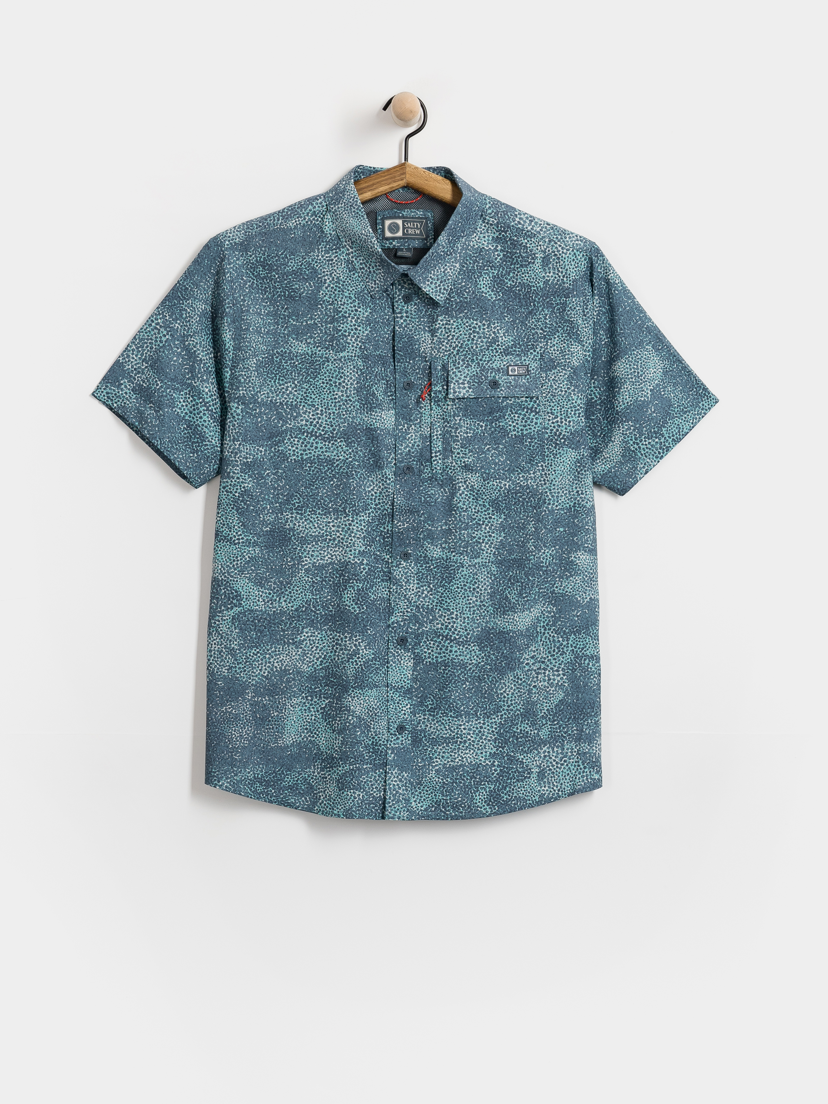 Košile Salty Crew Flagship Uv Button Up (dark navy)