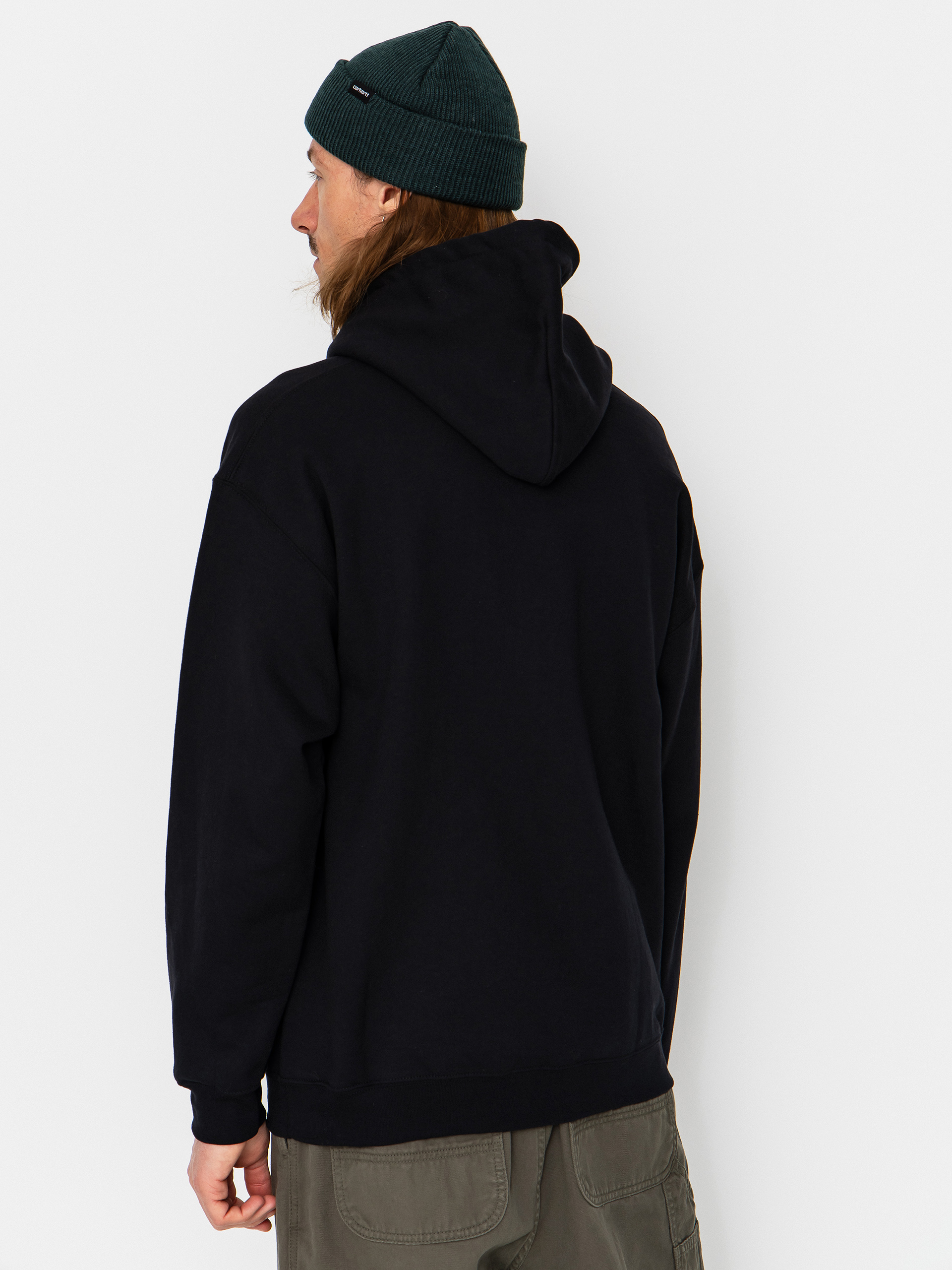 Mikina s kapucí Thrasher x Spitfire Thrash & Burn HD (black)