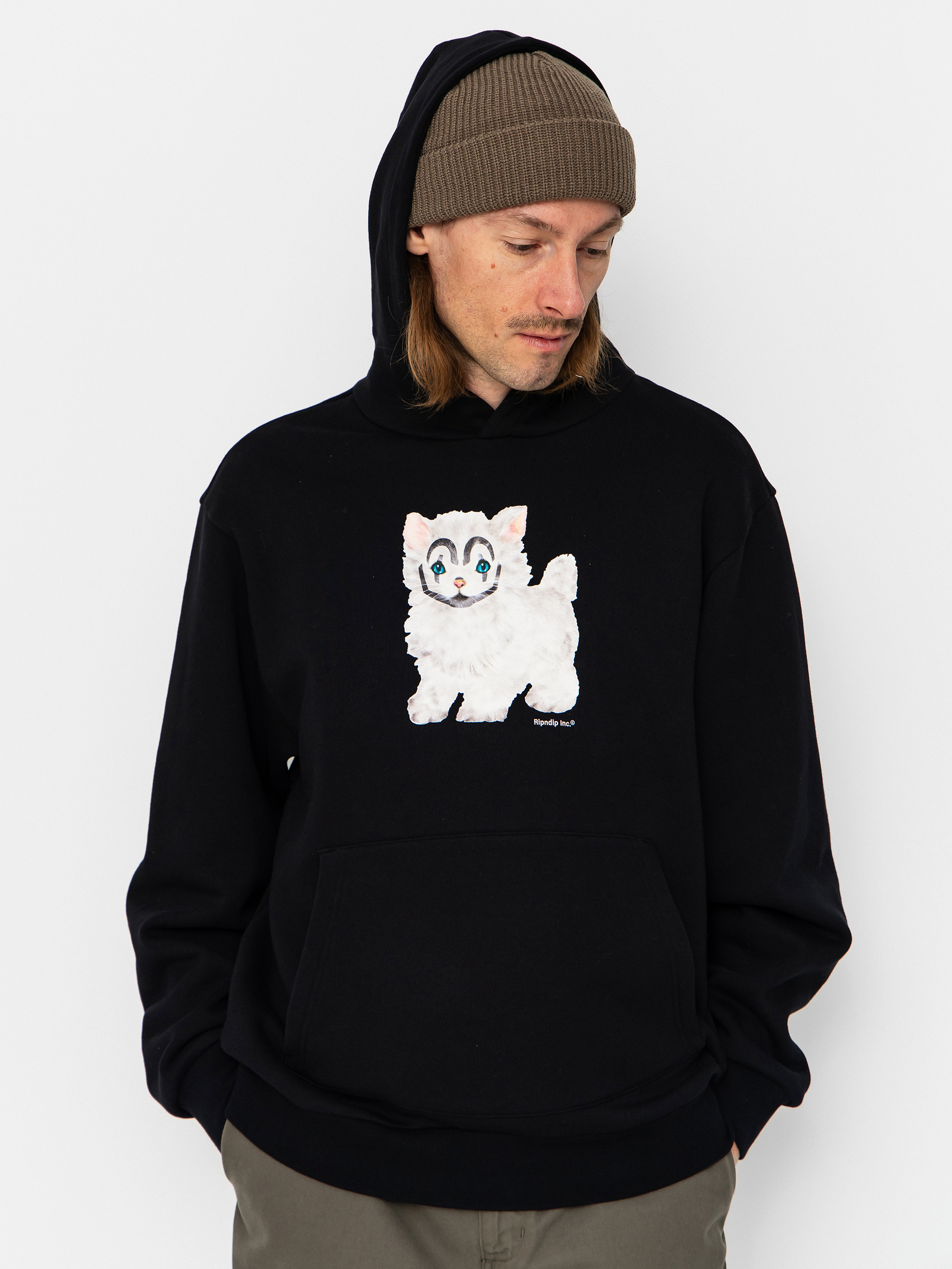 Mikina s kapucí RipNDip Pet Me Im Cute HD