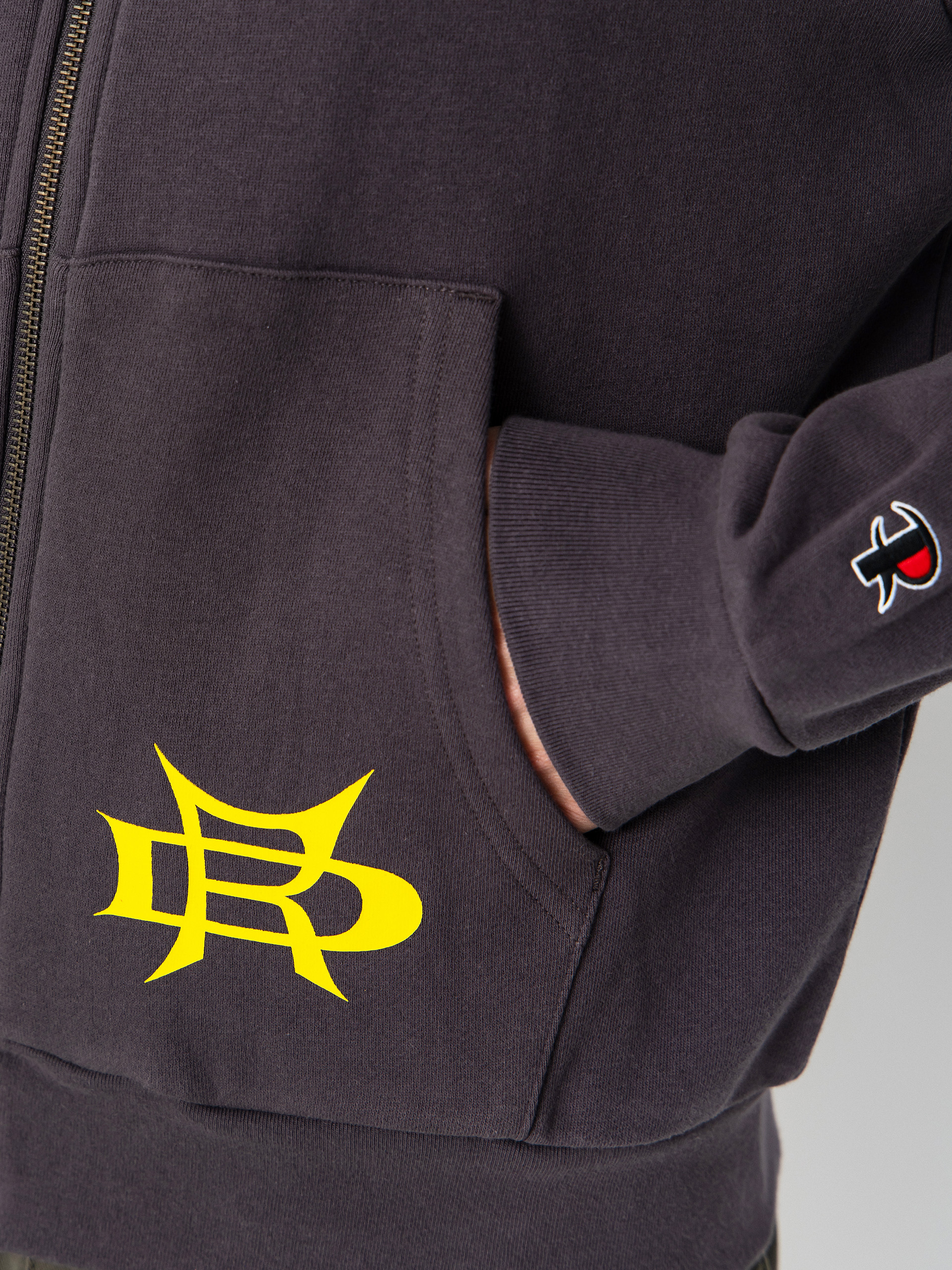 Mikina s kapucí RipNDip Allure Zip HD (black)
