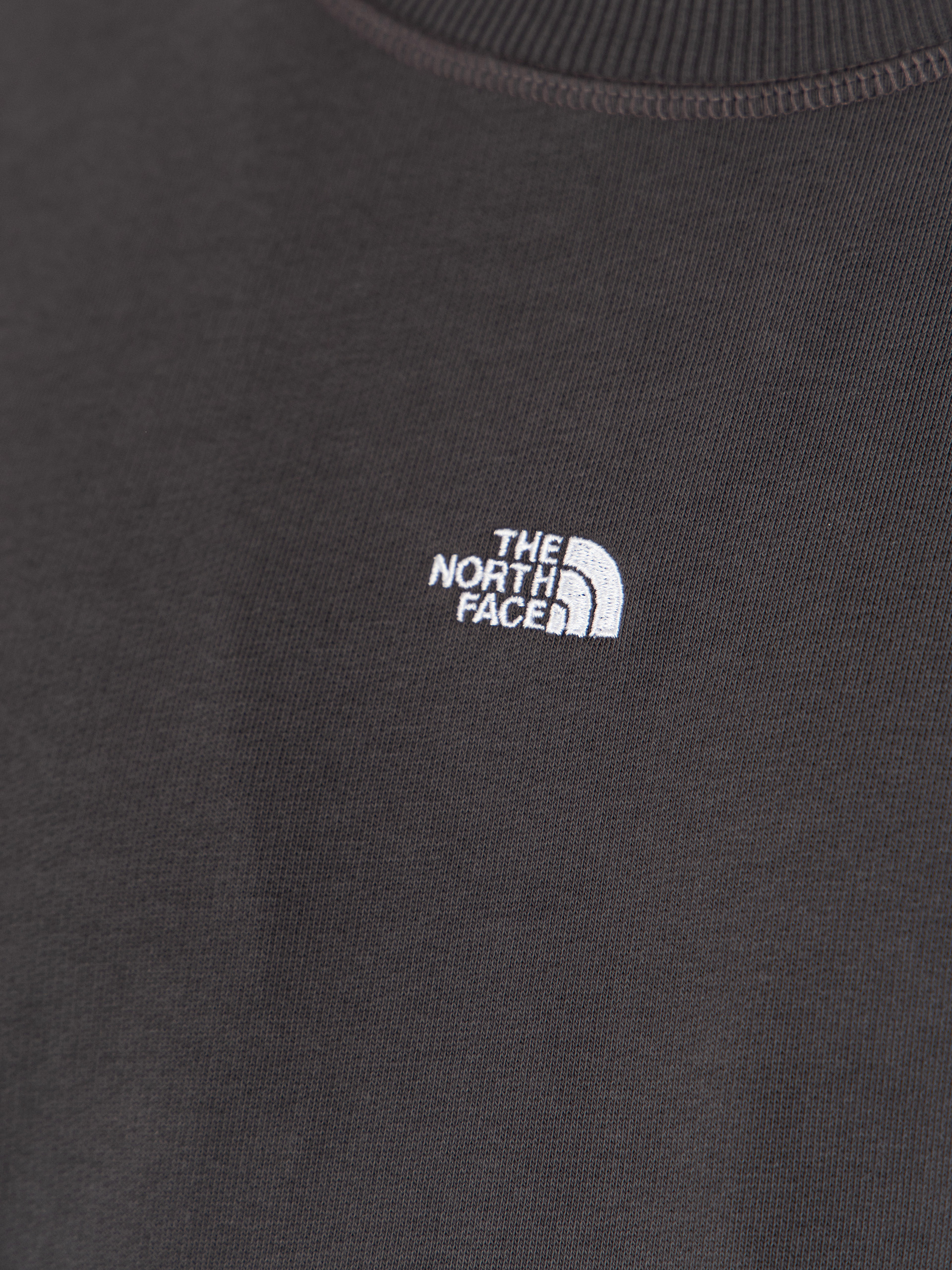 Mikina The North Face Essential Light Relaxed Crew (anthracite grey)