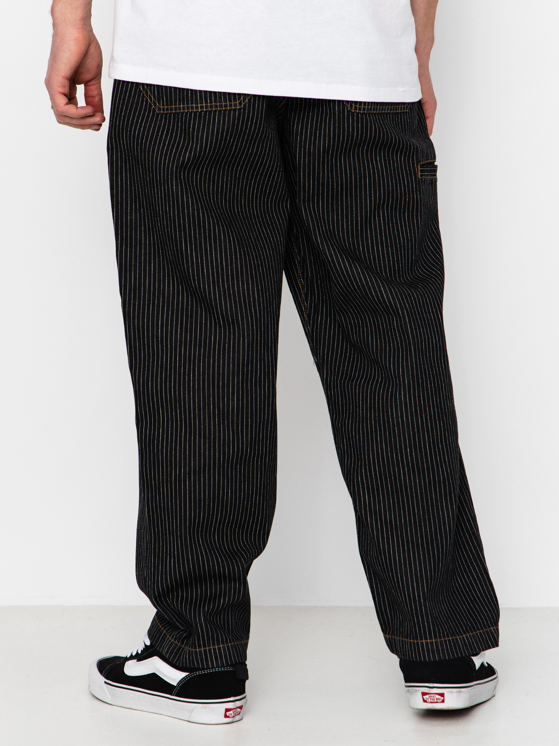 Kalhoty Volcom Work Dialed (black stripe)