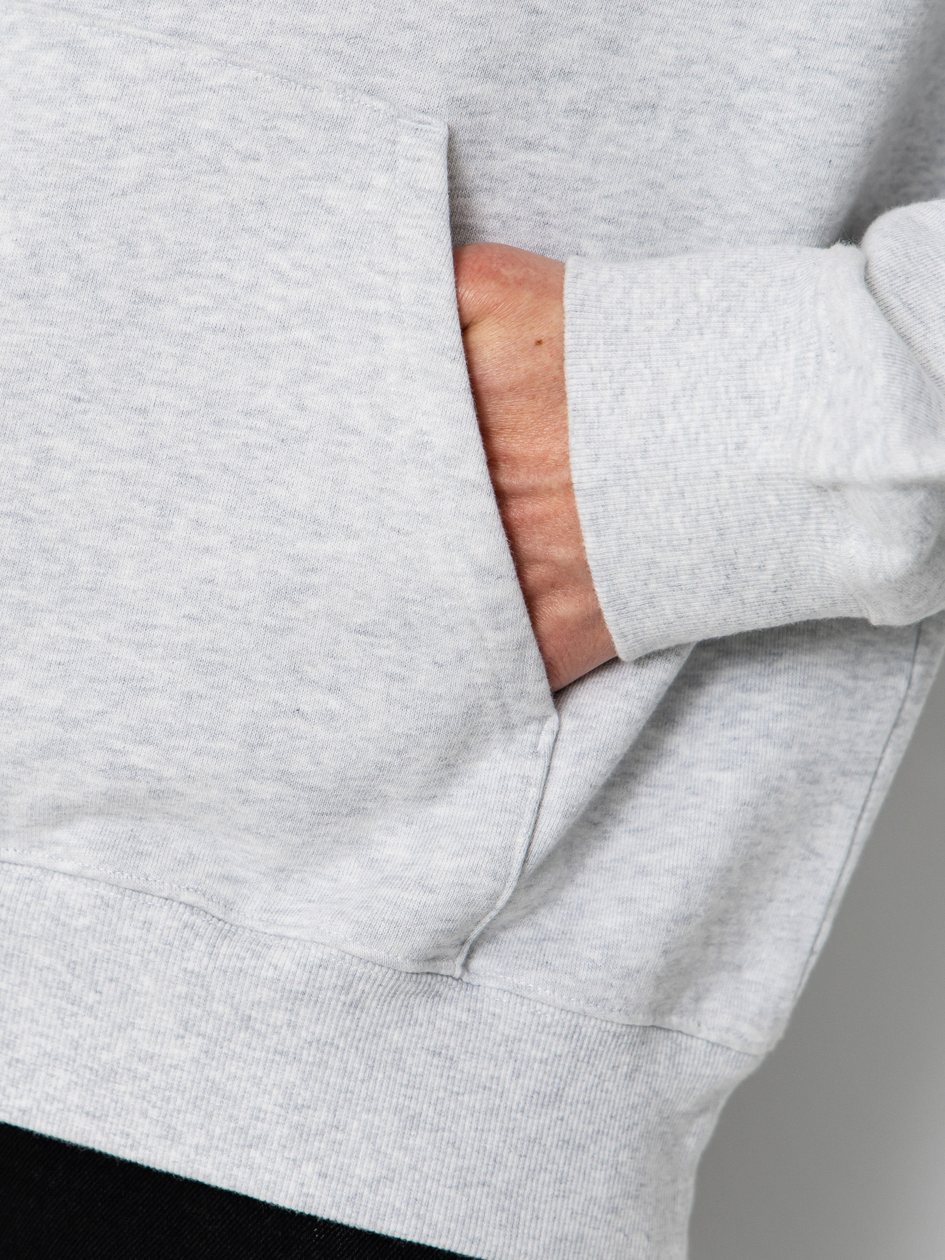 Mikina s kapucí Carhartt WIP Spiral HD (ash heather)