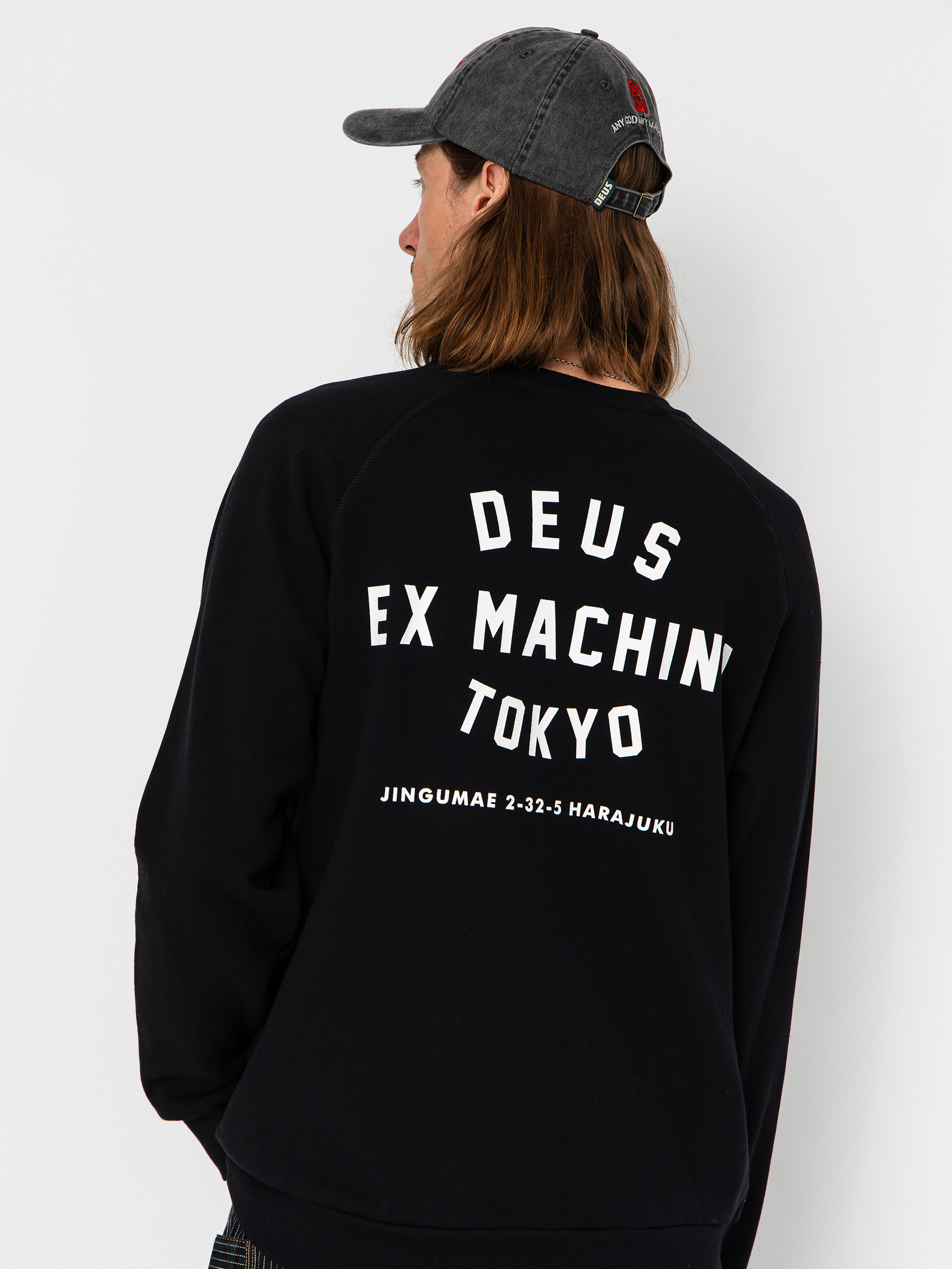 Mikina Deus Ex Machina Harajuku Address Crew