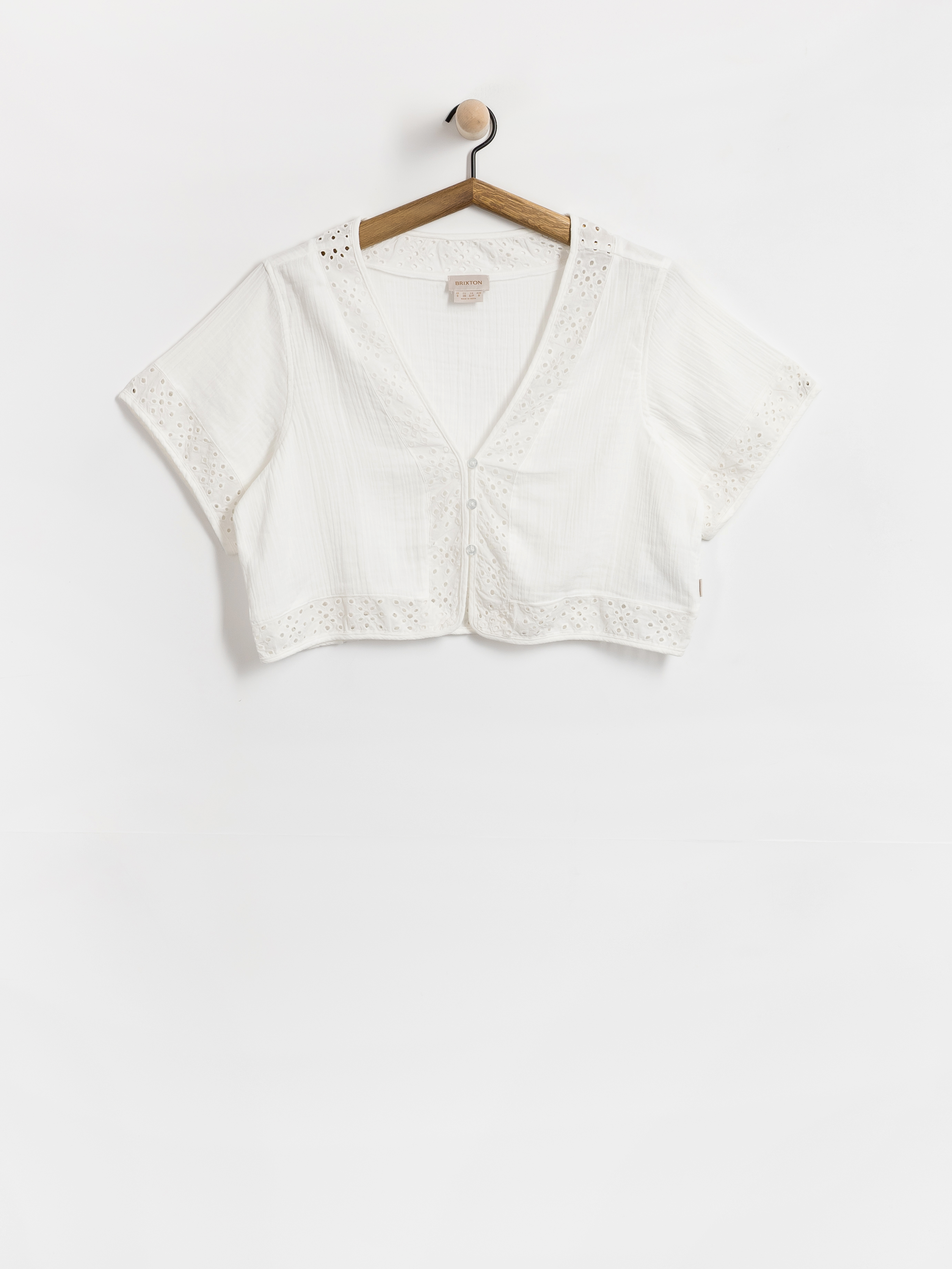 Košile Brixton Seaside Eyelet Top Wmn