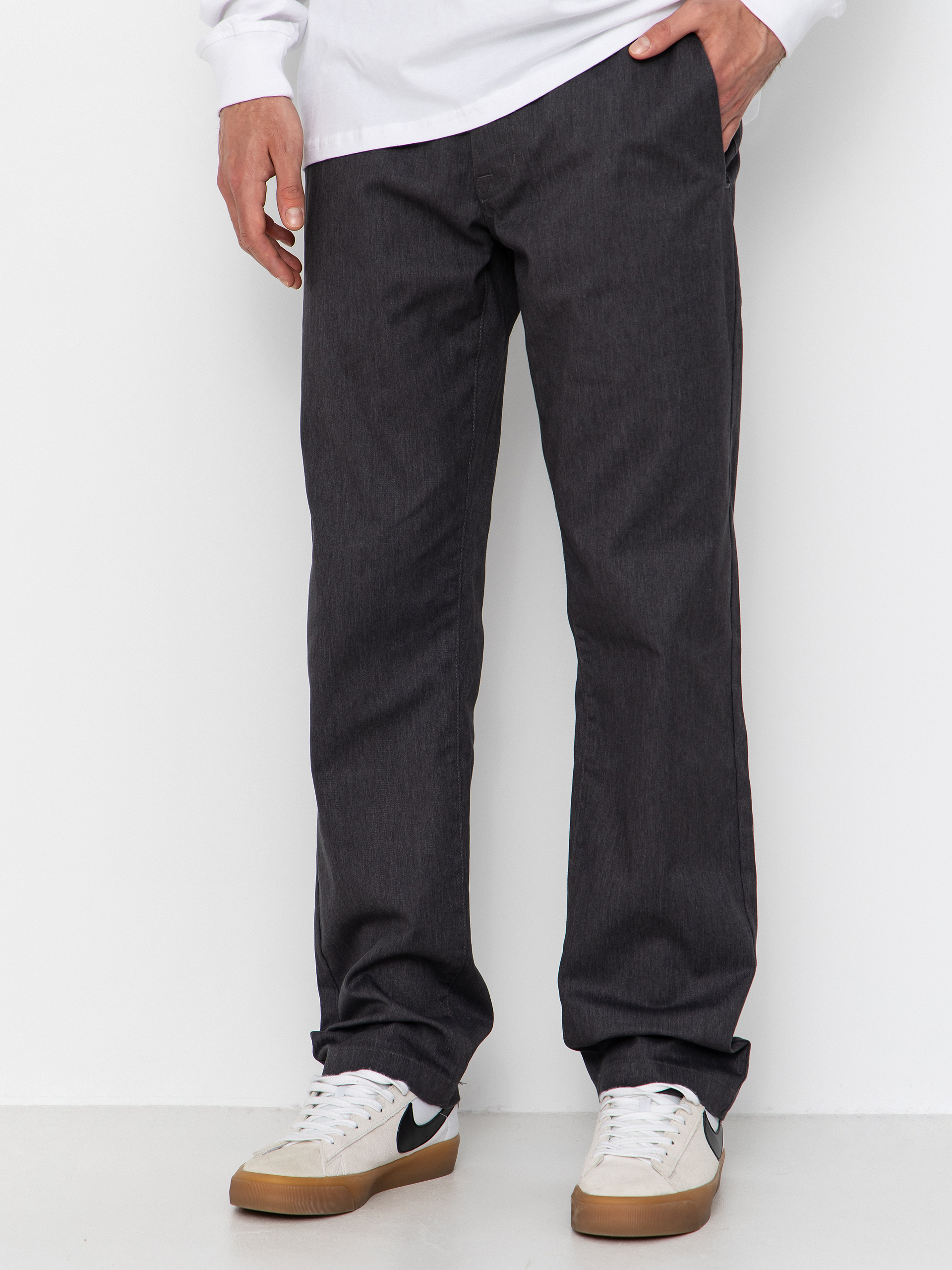 Kalhoty Volcom Frickin Modern Stret (charcoal heather)