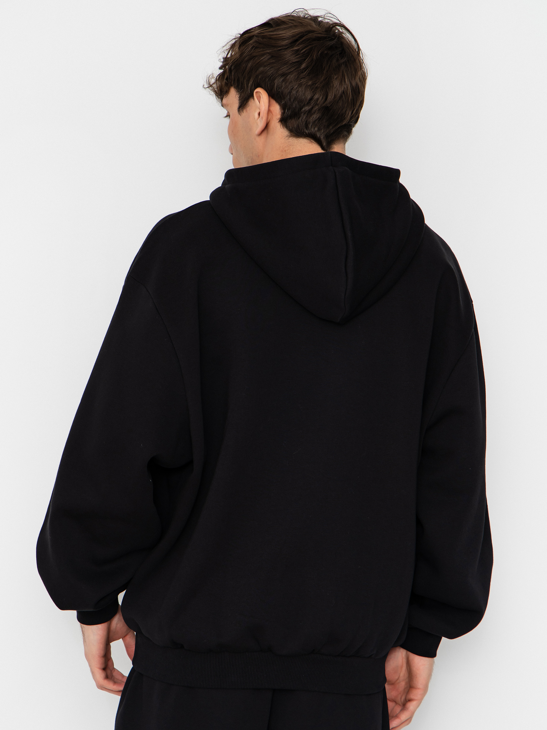 Mikina s kapucí Karl Kani Chest Signature Essential ZHD (black)