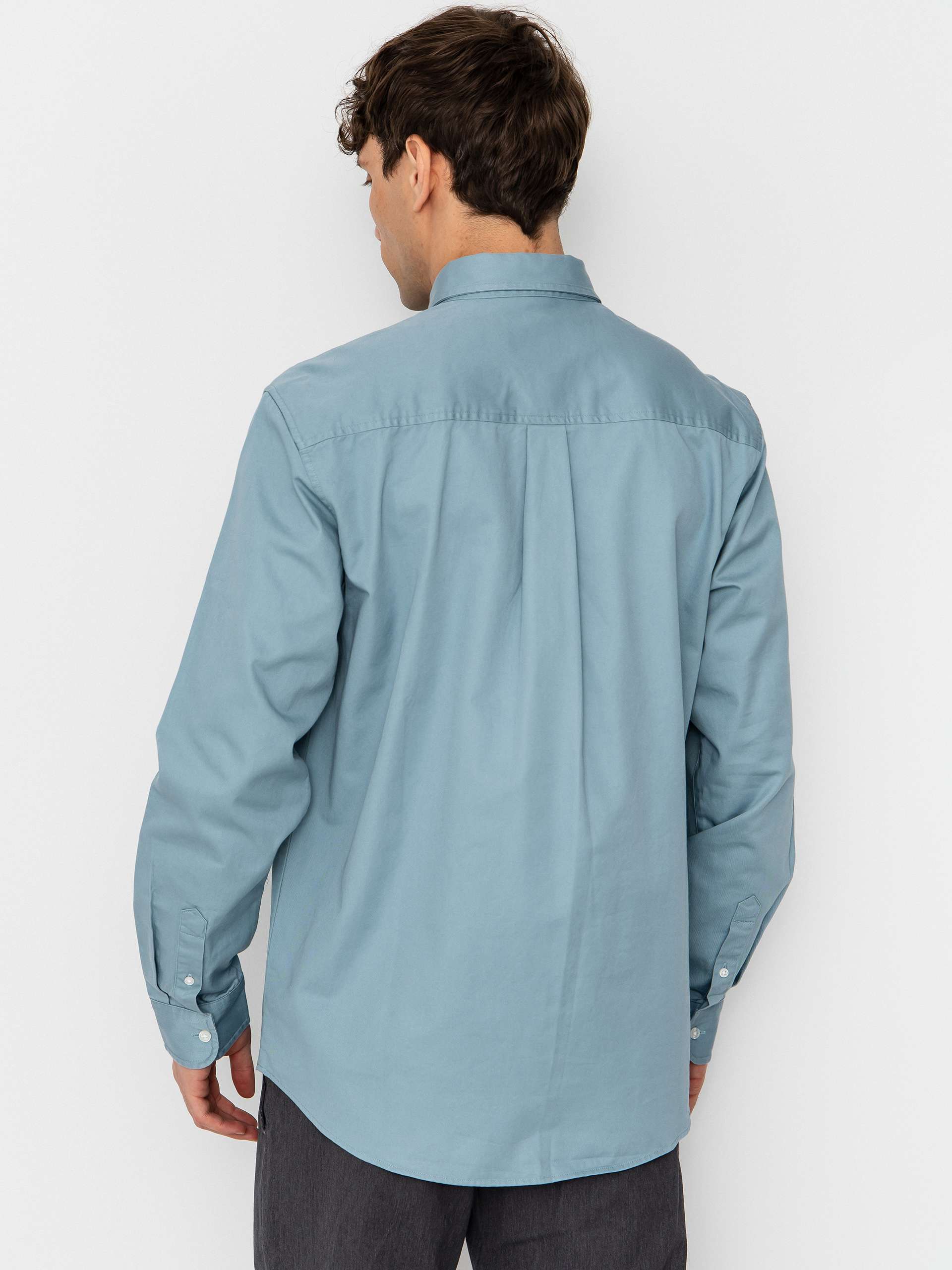 Košile Carhartt WIP Madison (tourmaline/white)
