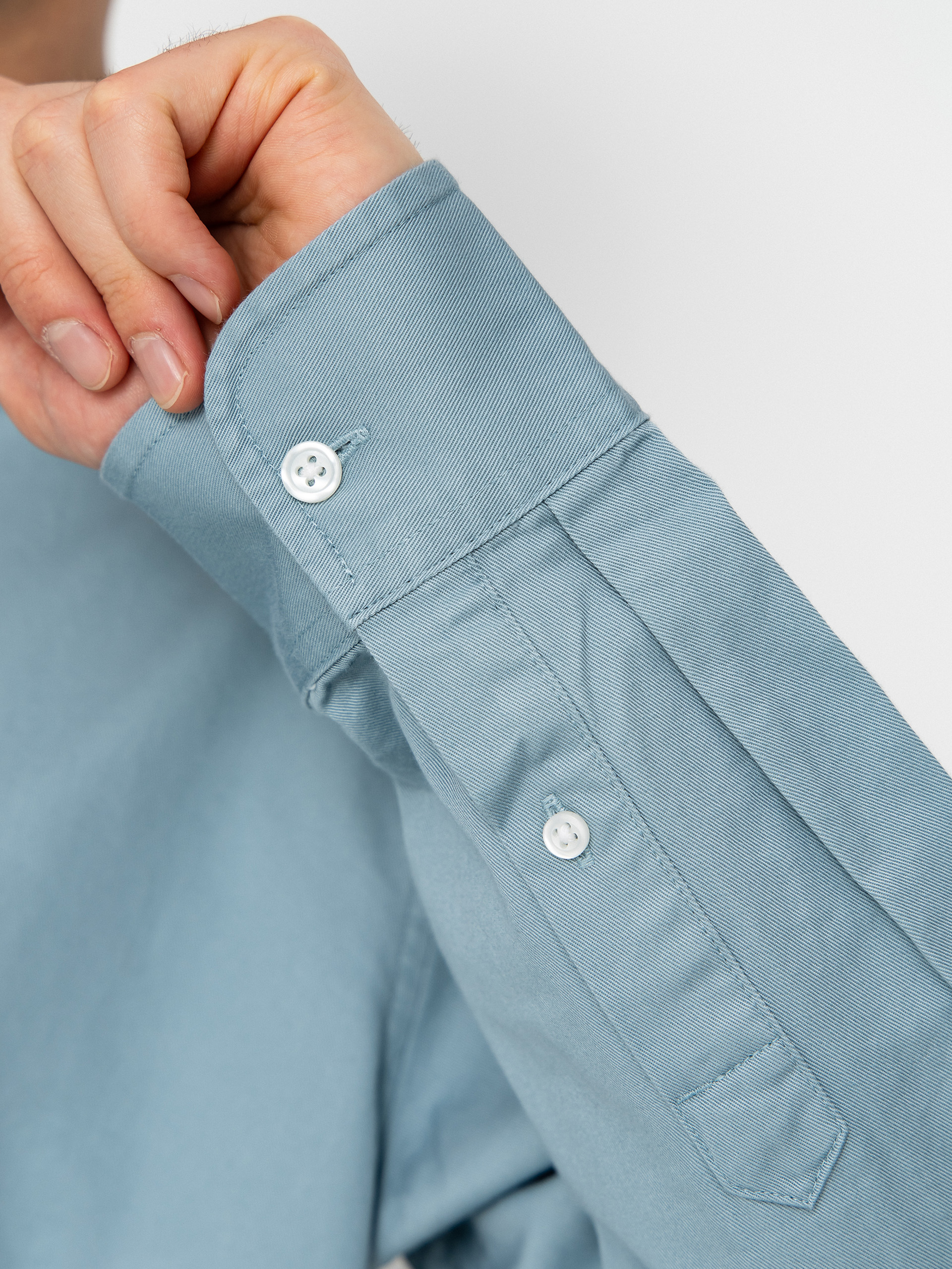 Košile Carhartt WIP Madison (tourmaline/white)