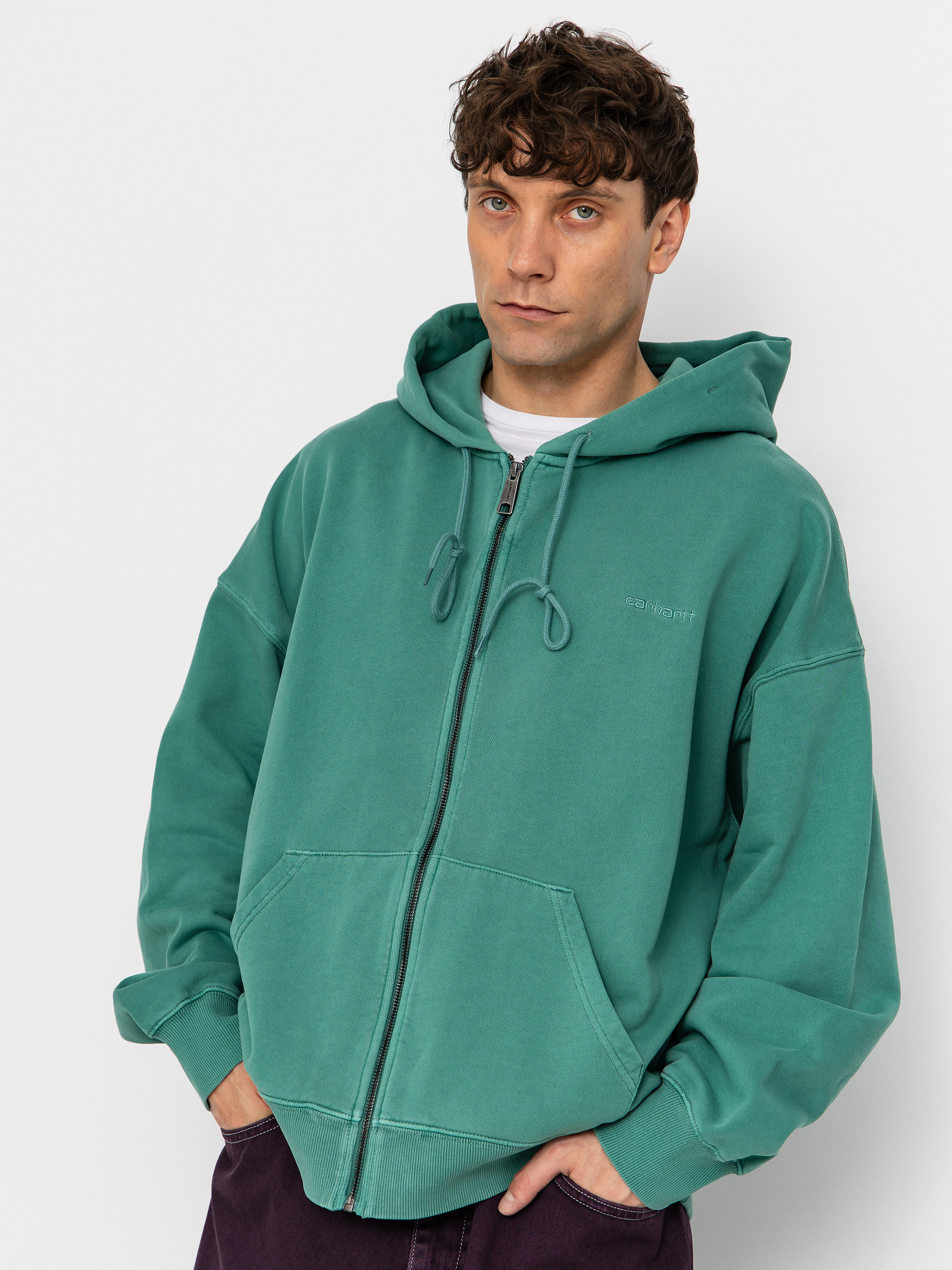 Mikina s kapucu00ed Carhartt WIP Benton ZHD (lily)