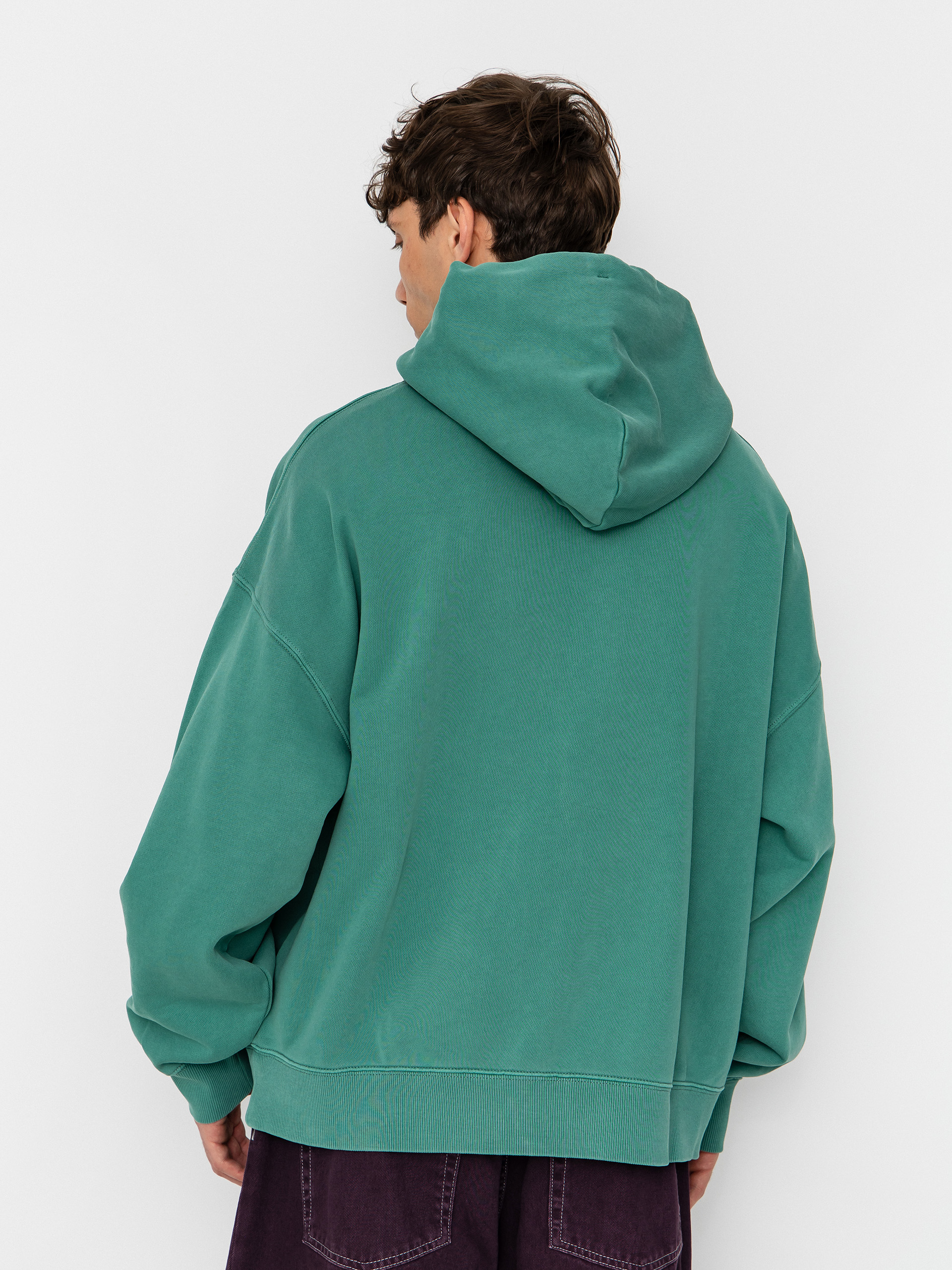 Mikina s kapucí Carhartt WIP Benton ZHD (lily)