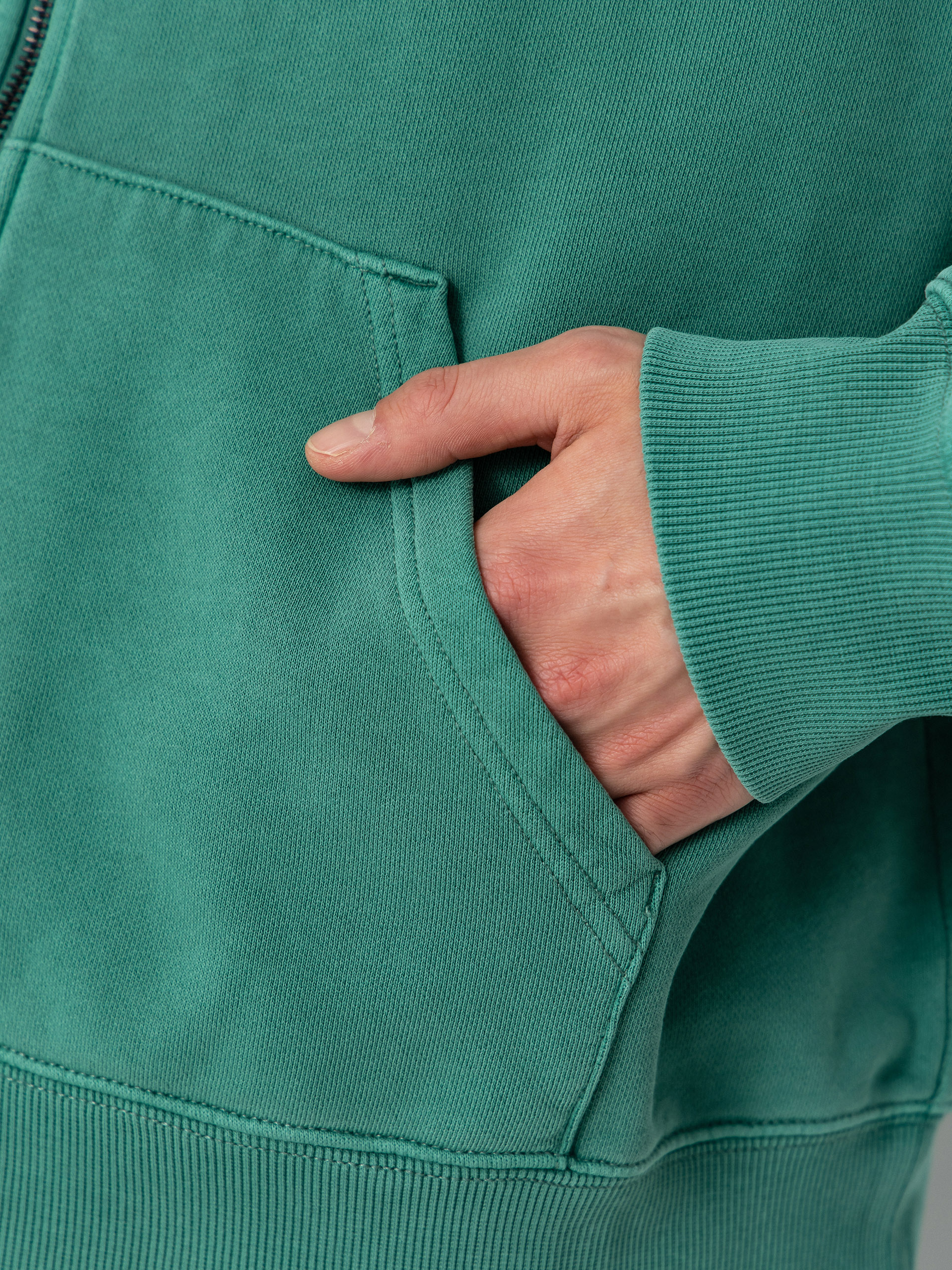Mikina s kapucí Carhartt WIP Benton ZHD (lily)