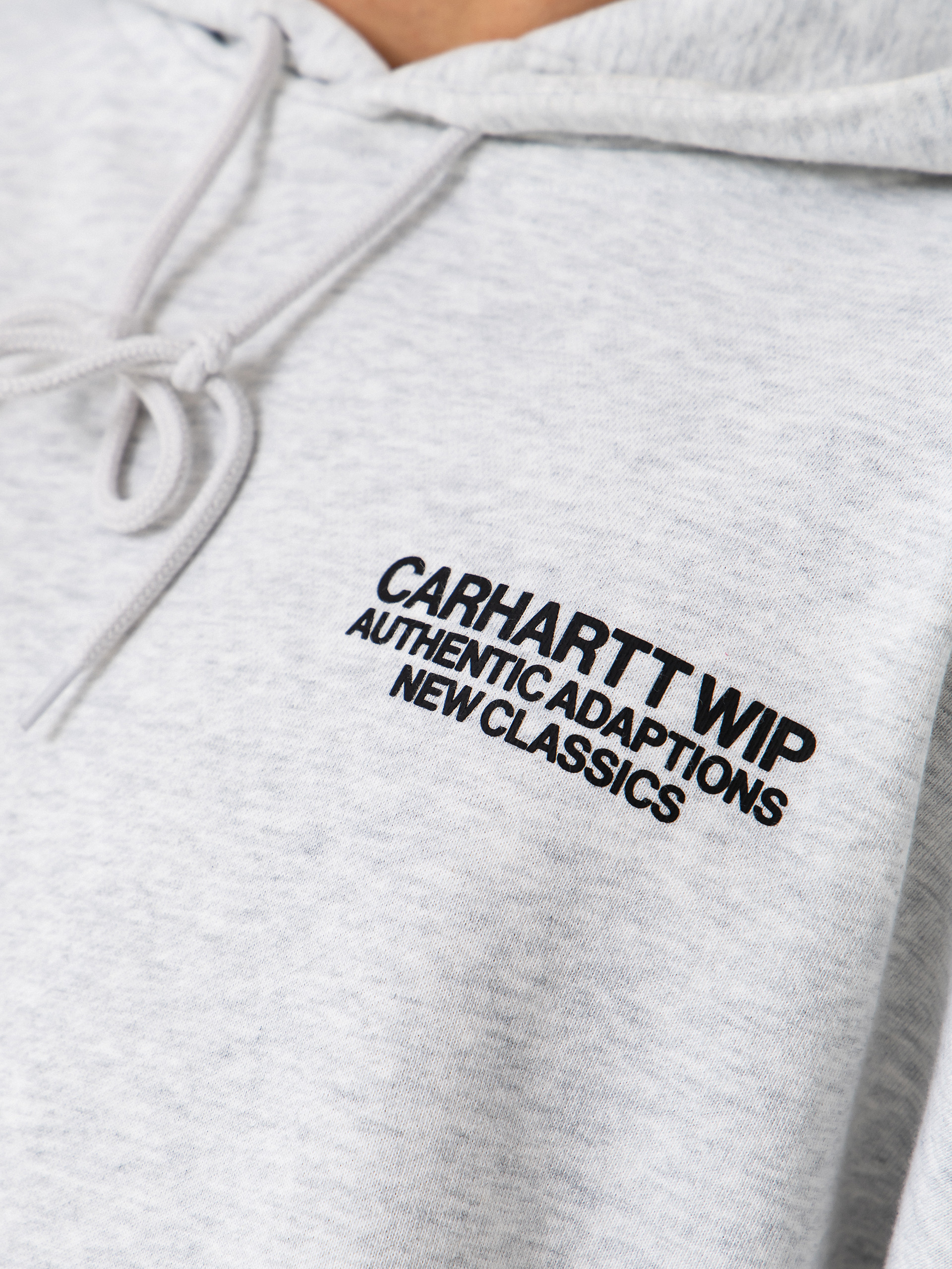Mikina s kapucí Carhartt WIP Sean Hamilton HD (ash heather)