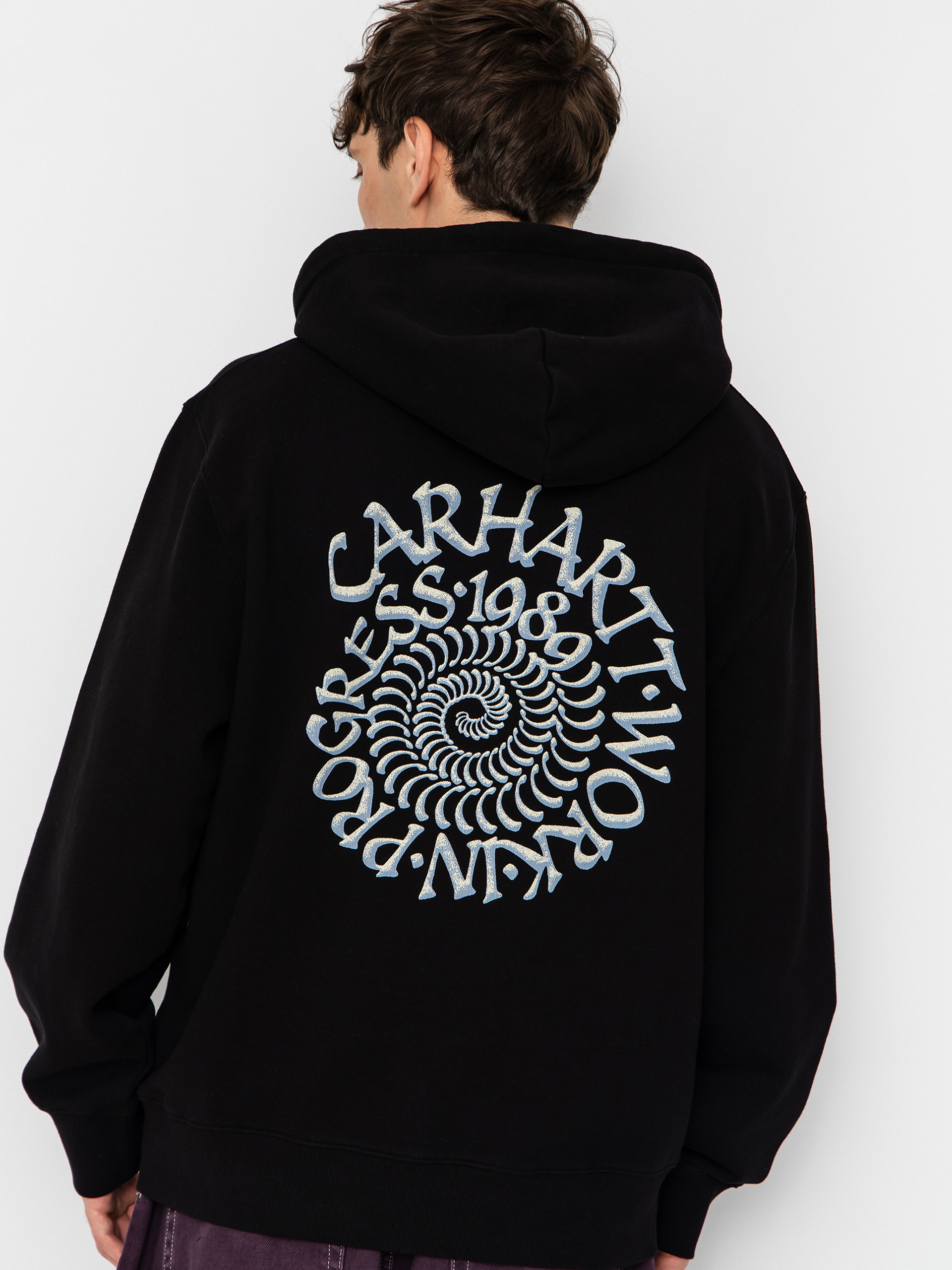 Mikina s kapucí Carhartt WIP Spiral HD