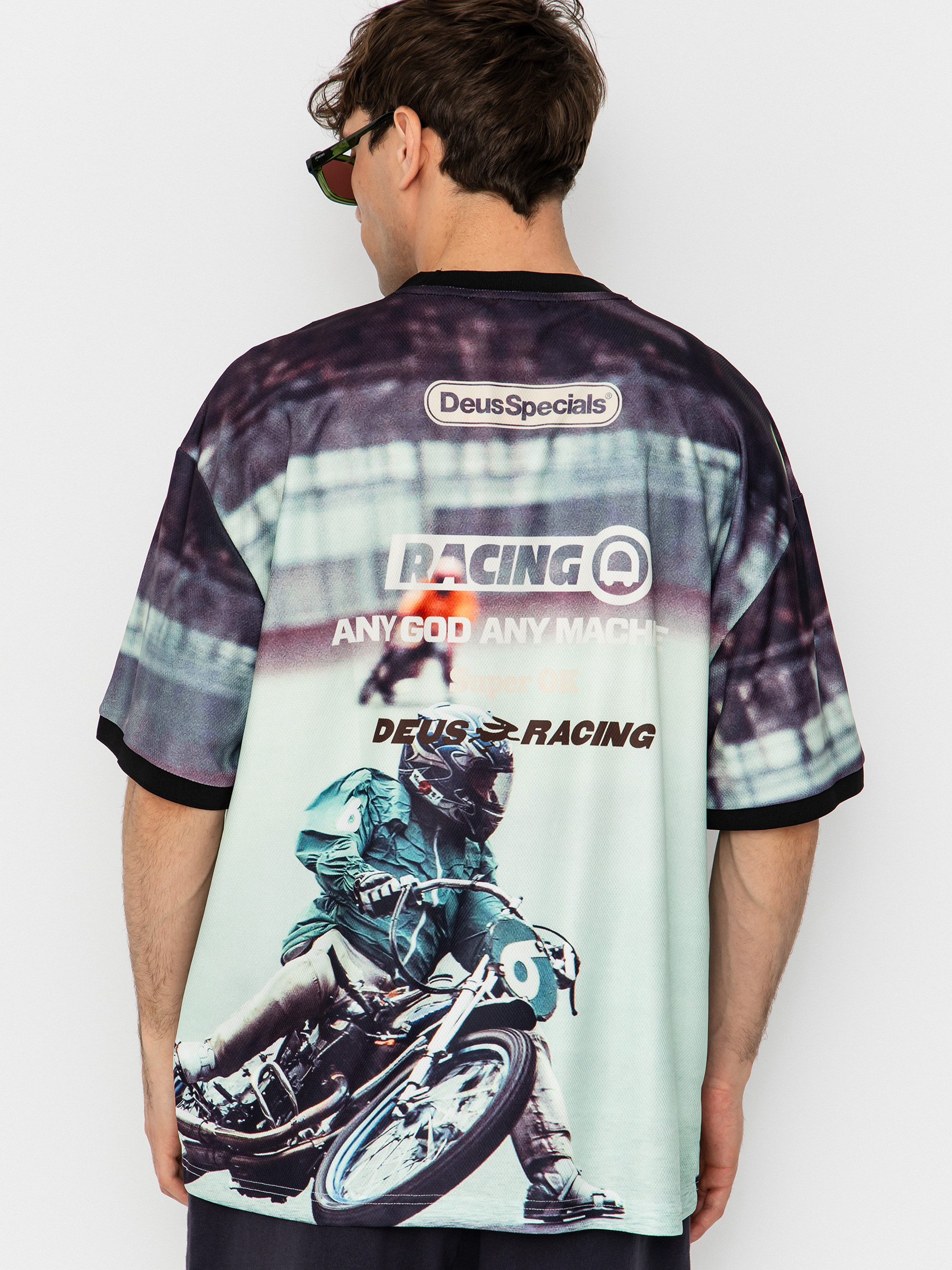 Tričko Deus Ex Machina Enduro Photo Ss Jersey (brown)