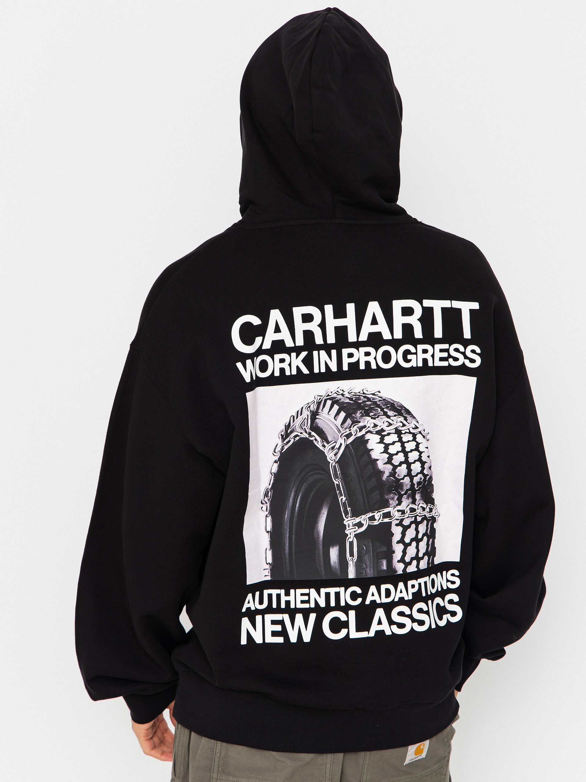 Mikina s kapucí Carhartt WIP Sean Hamilton HD