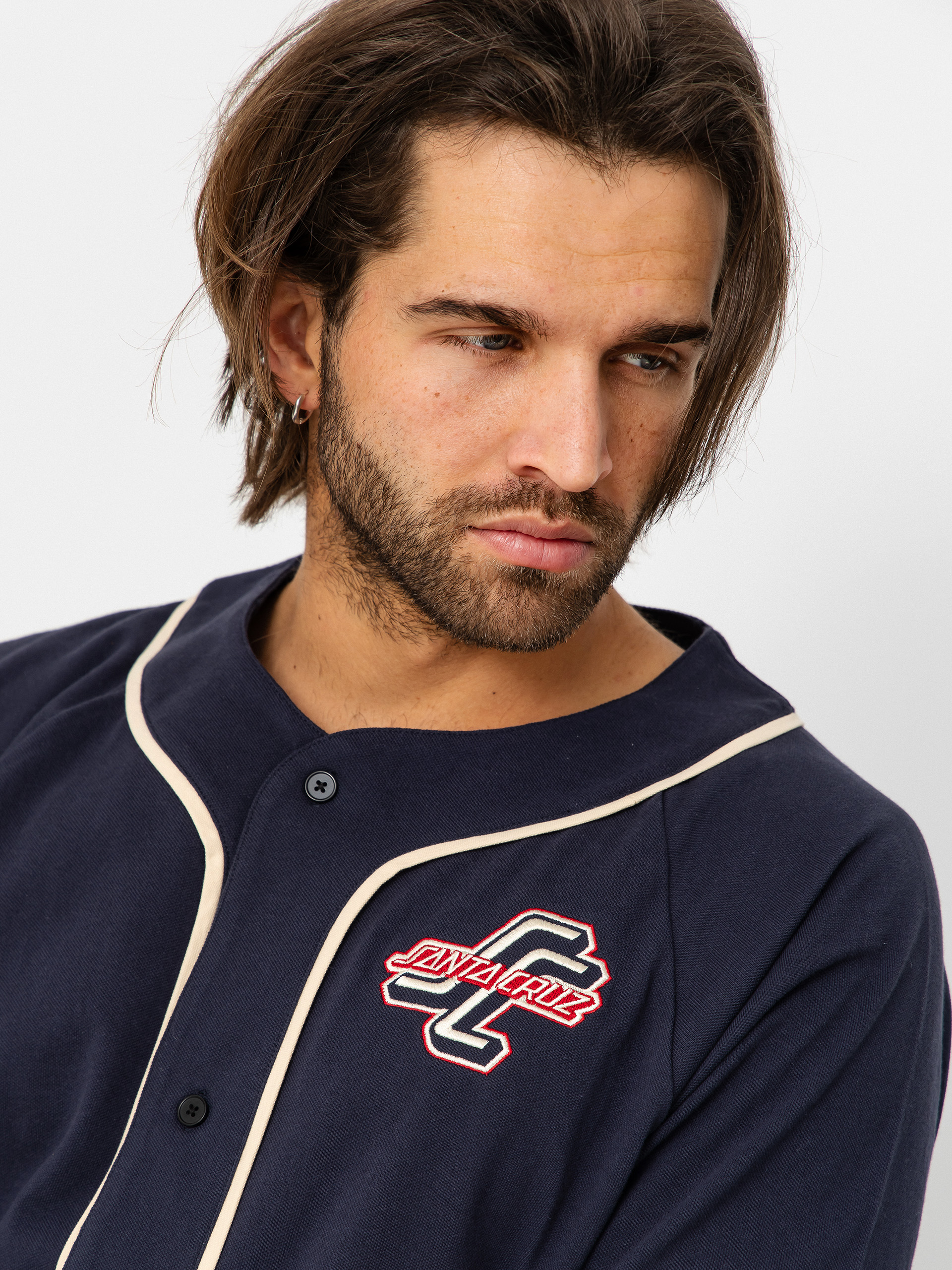 Košile Santa Cruz Outer OGSC Baseball (navy)