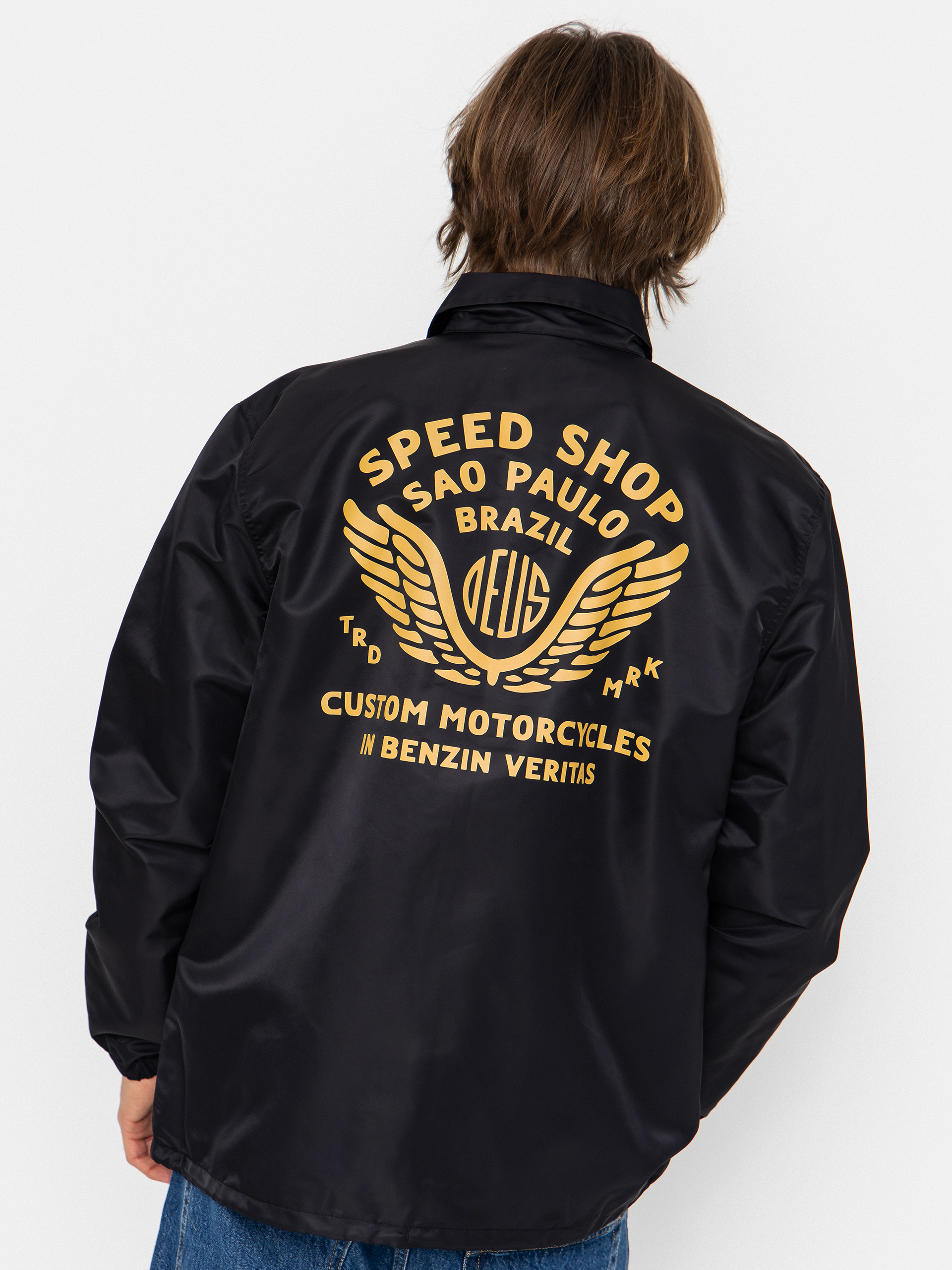 Bunda Deus Ex Machina Munificence Nylon Coach (black)