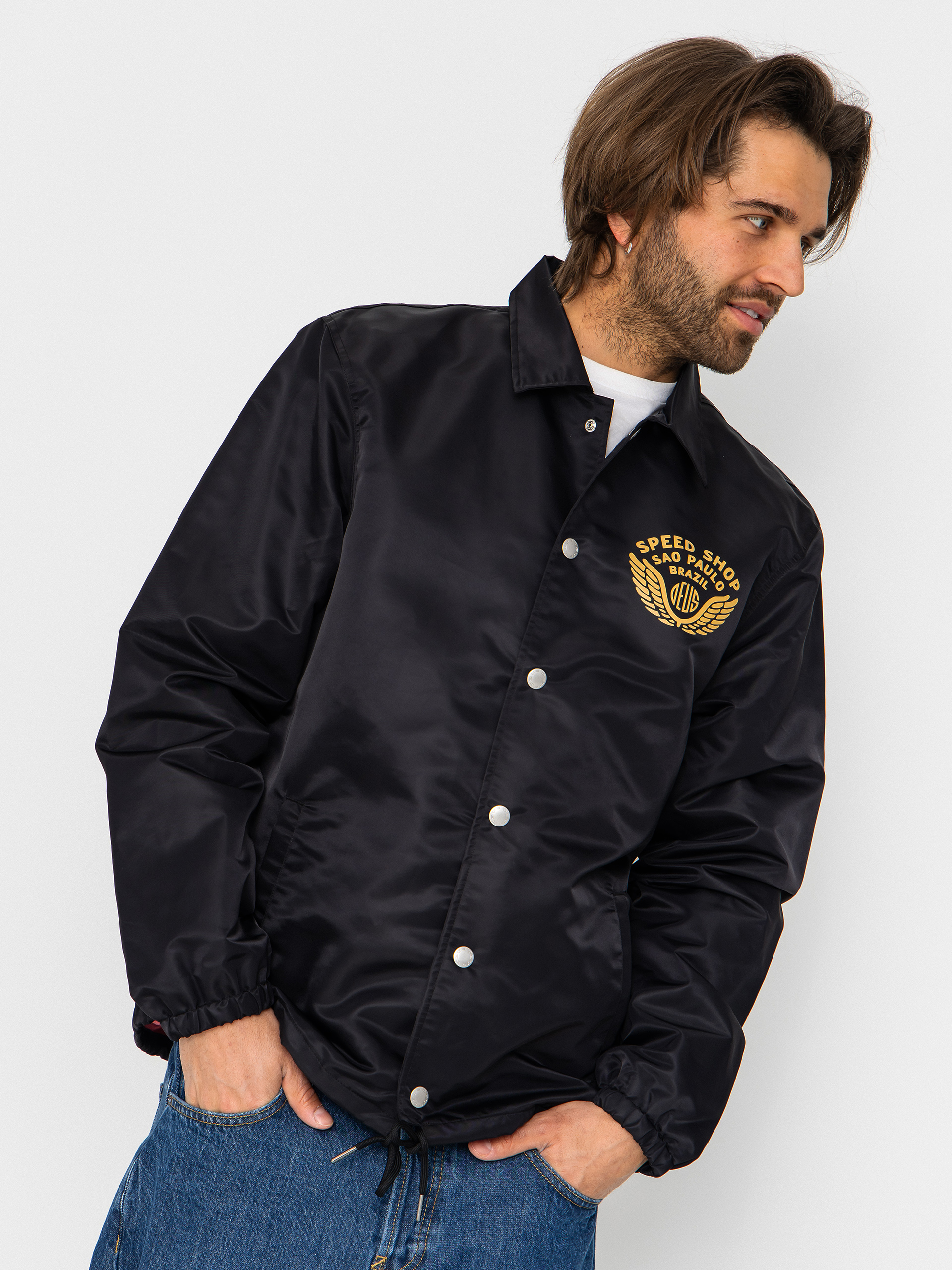 Bunda Deus Ex Machina Munificence Nylon Coach (black)