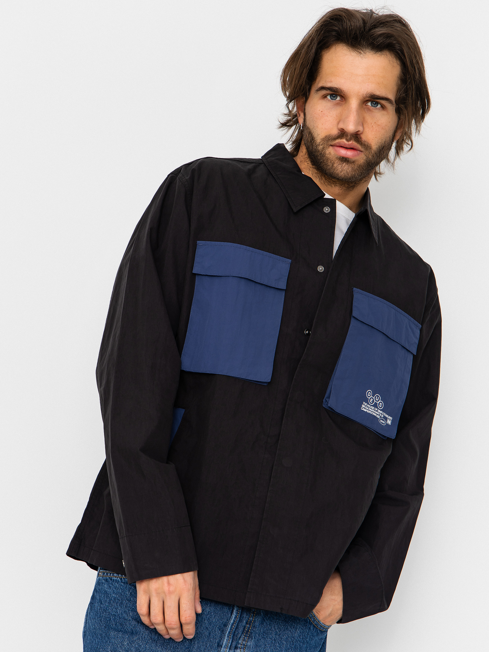 Košile Deus Ex Machina Tommy Surf (black)