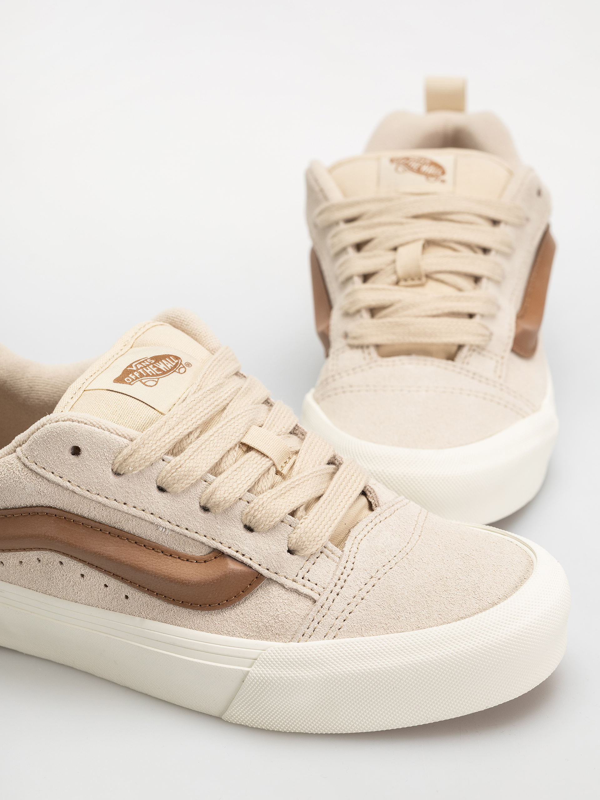 Boty Vans Knu Skool (creme brule/bro)