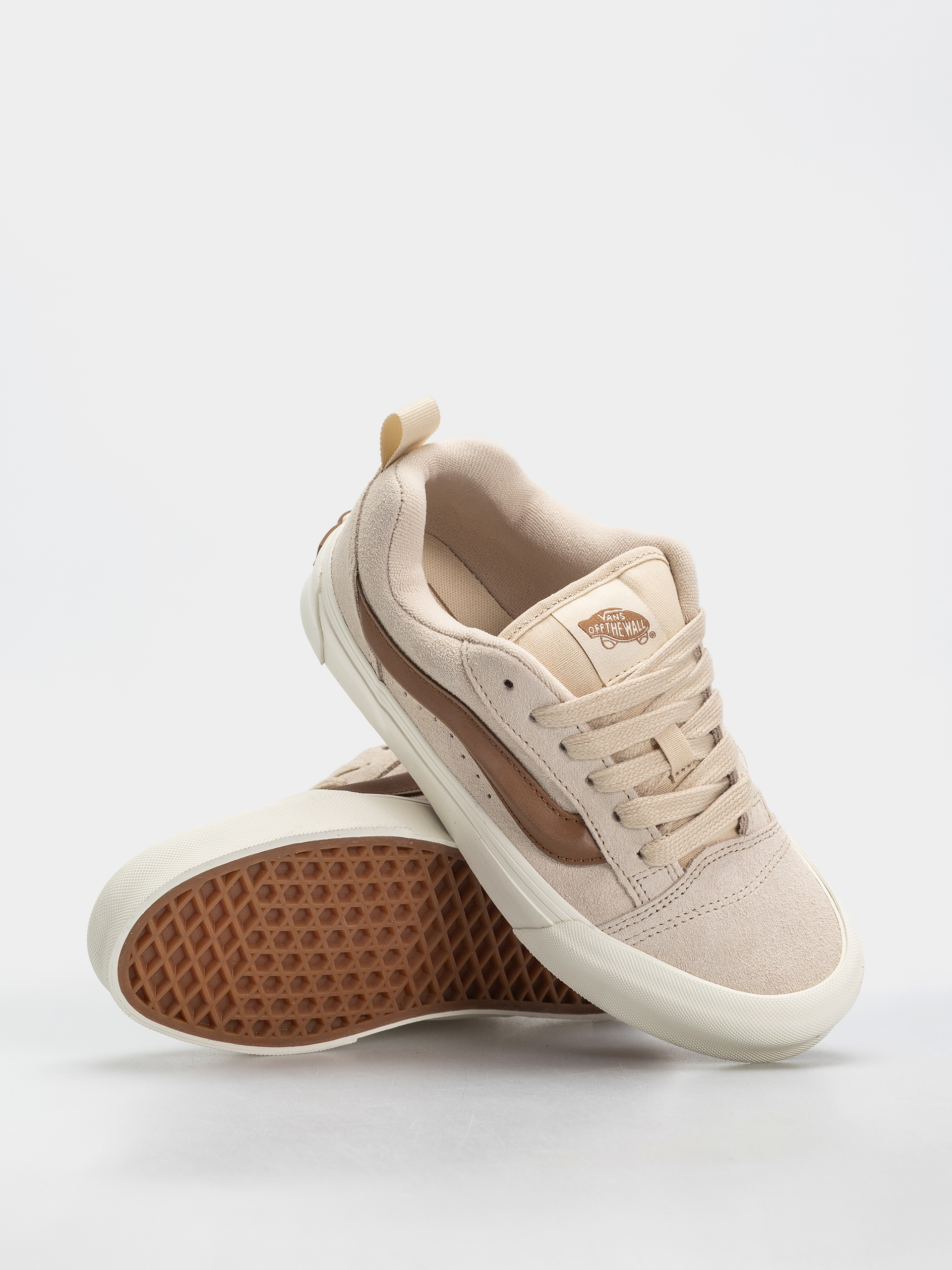 Boty Vans Knu Skool (creme brule/bro)