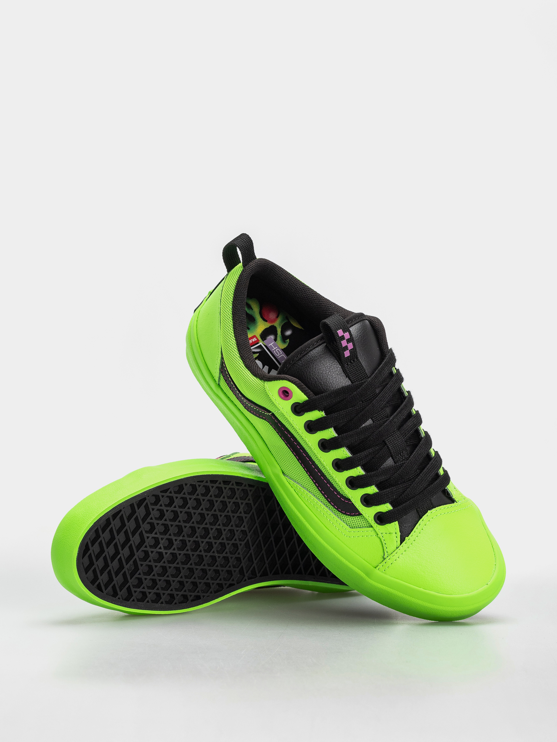 Boty Vans Skate Old Skool 36 + (black/green gec)