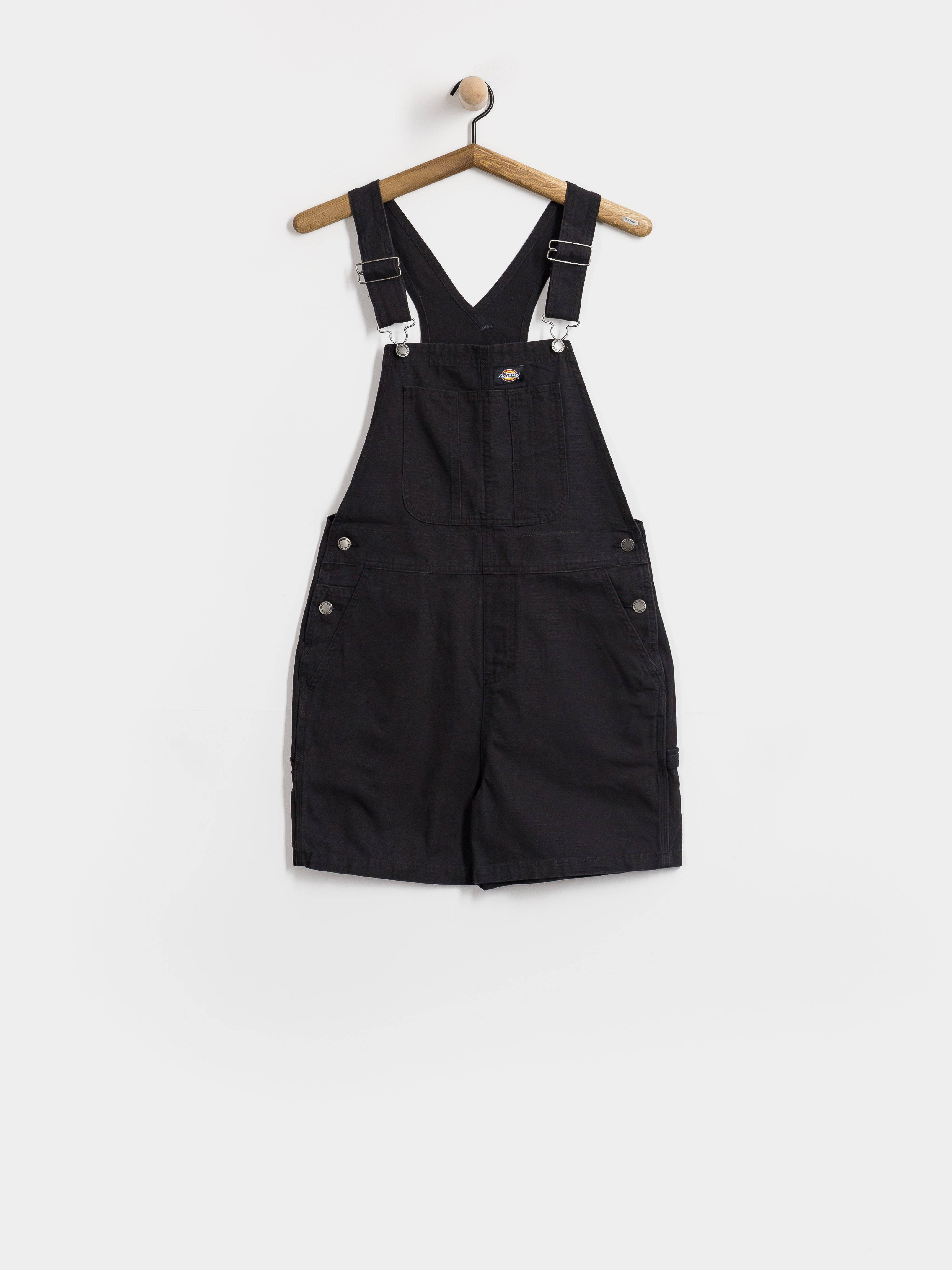 Kraťasy Dickies Lightweight Canvas Short Bib Wmn (black)