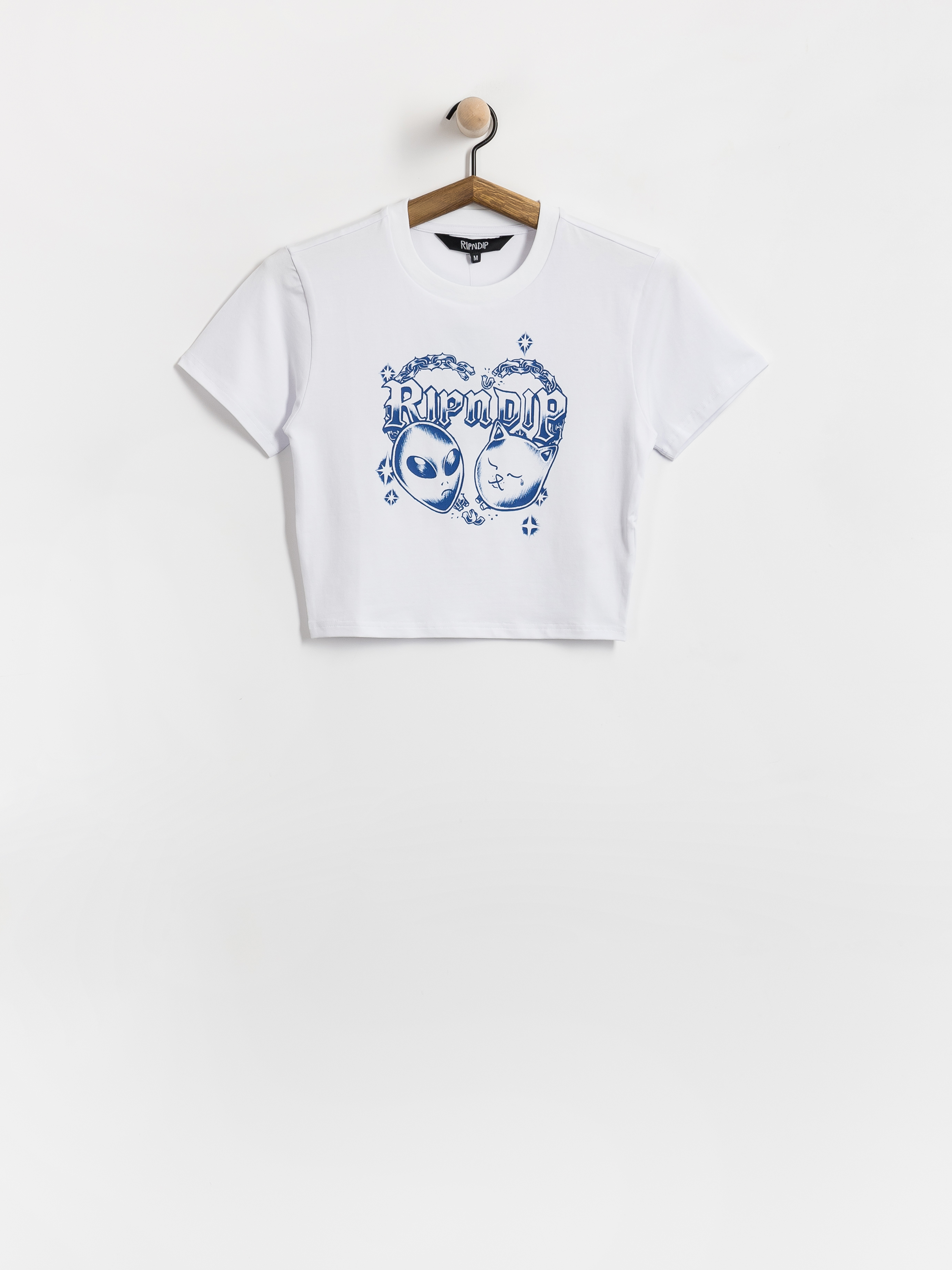 Tričko RipNDip Kali Cropped Baby (white)
