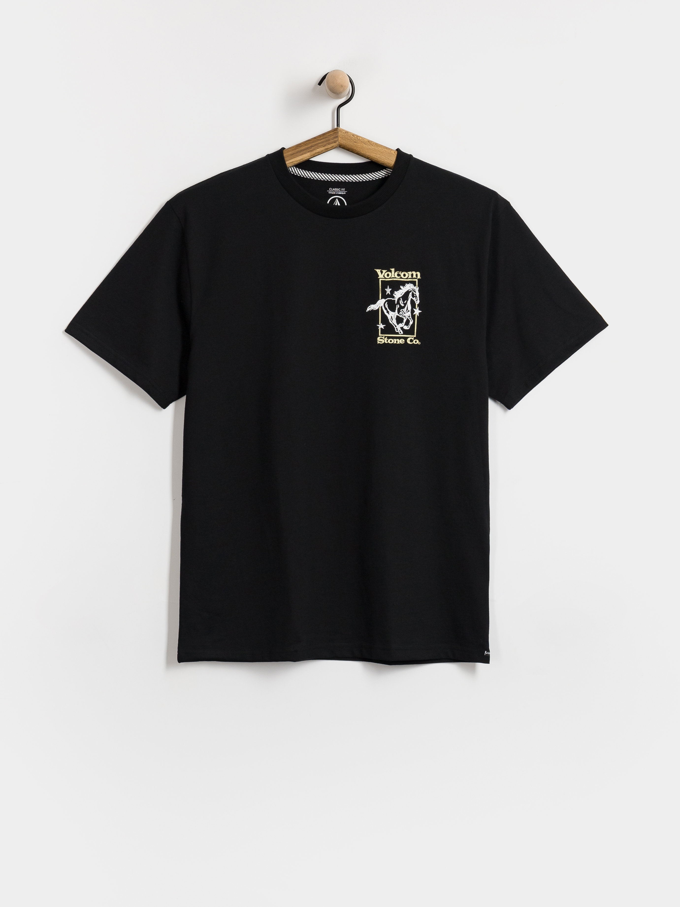 Tričko Volcom Giddyup (black)