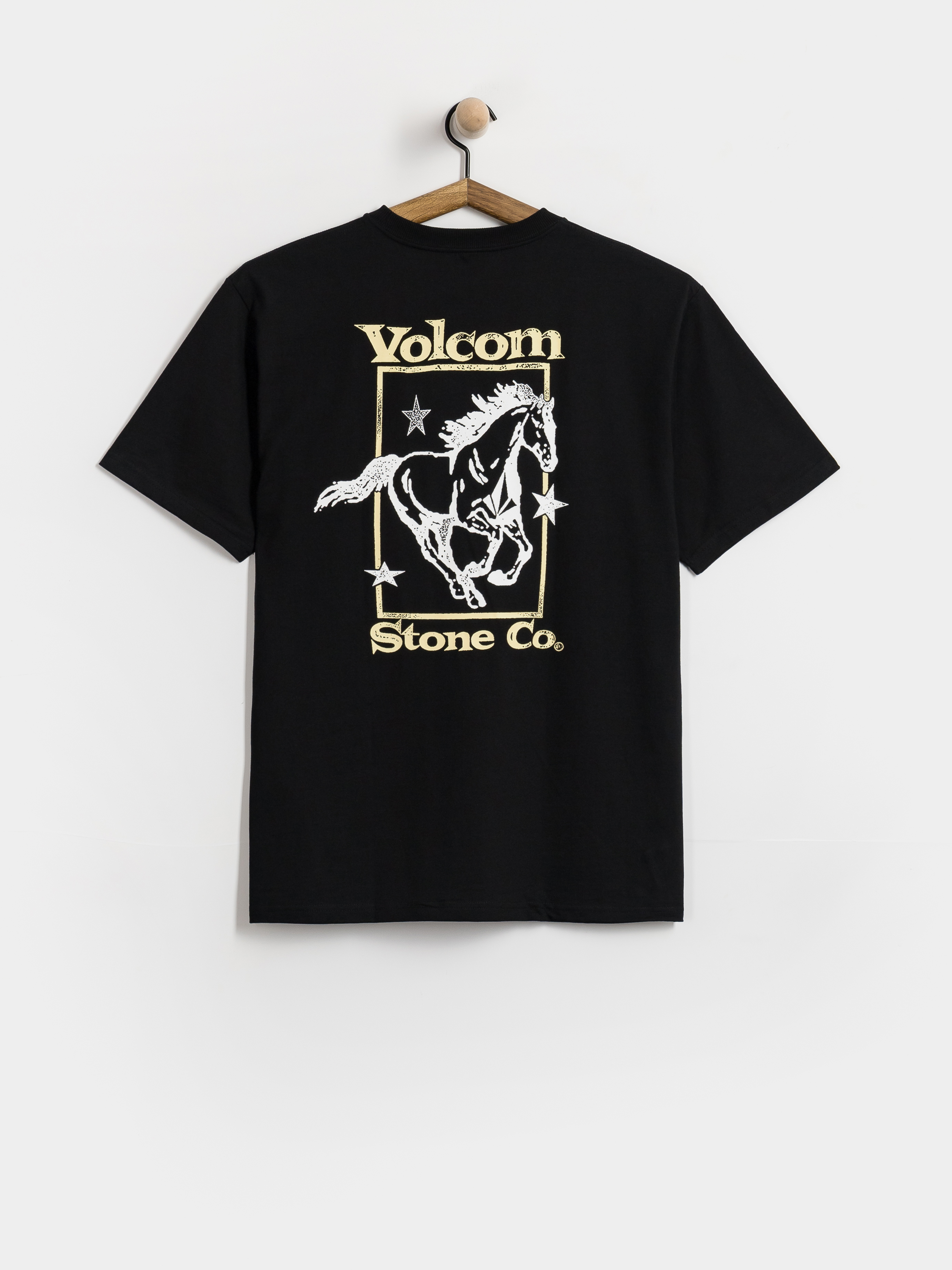 Tričko Volcom Giddyup (black)