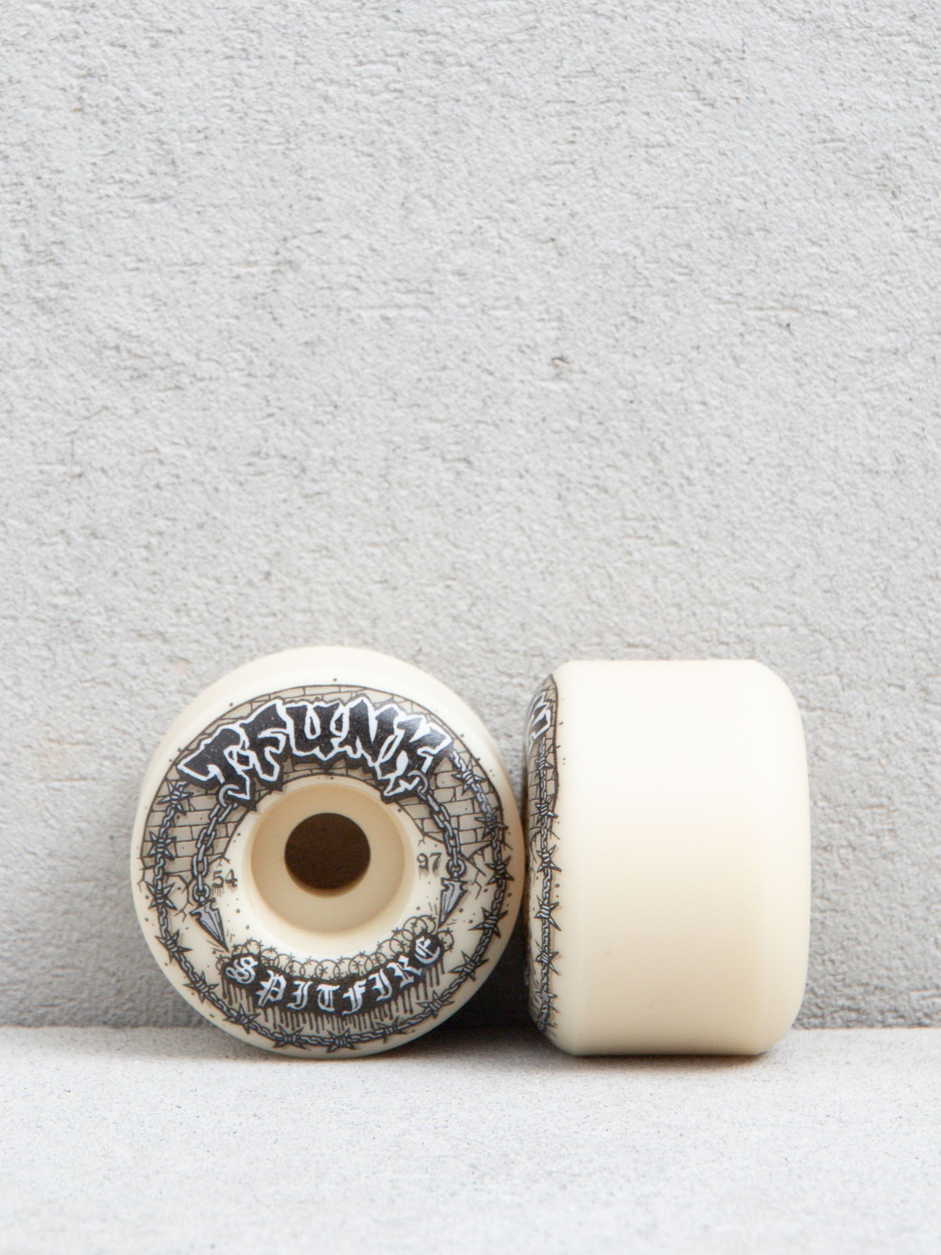 Kolečka Spitfire F4 97D T Funk Raw Radial Full (natural)