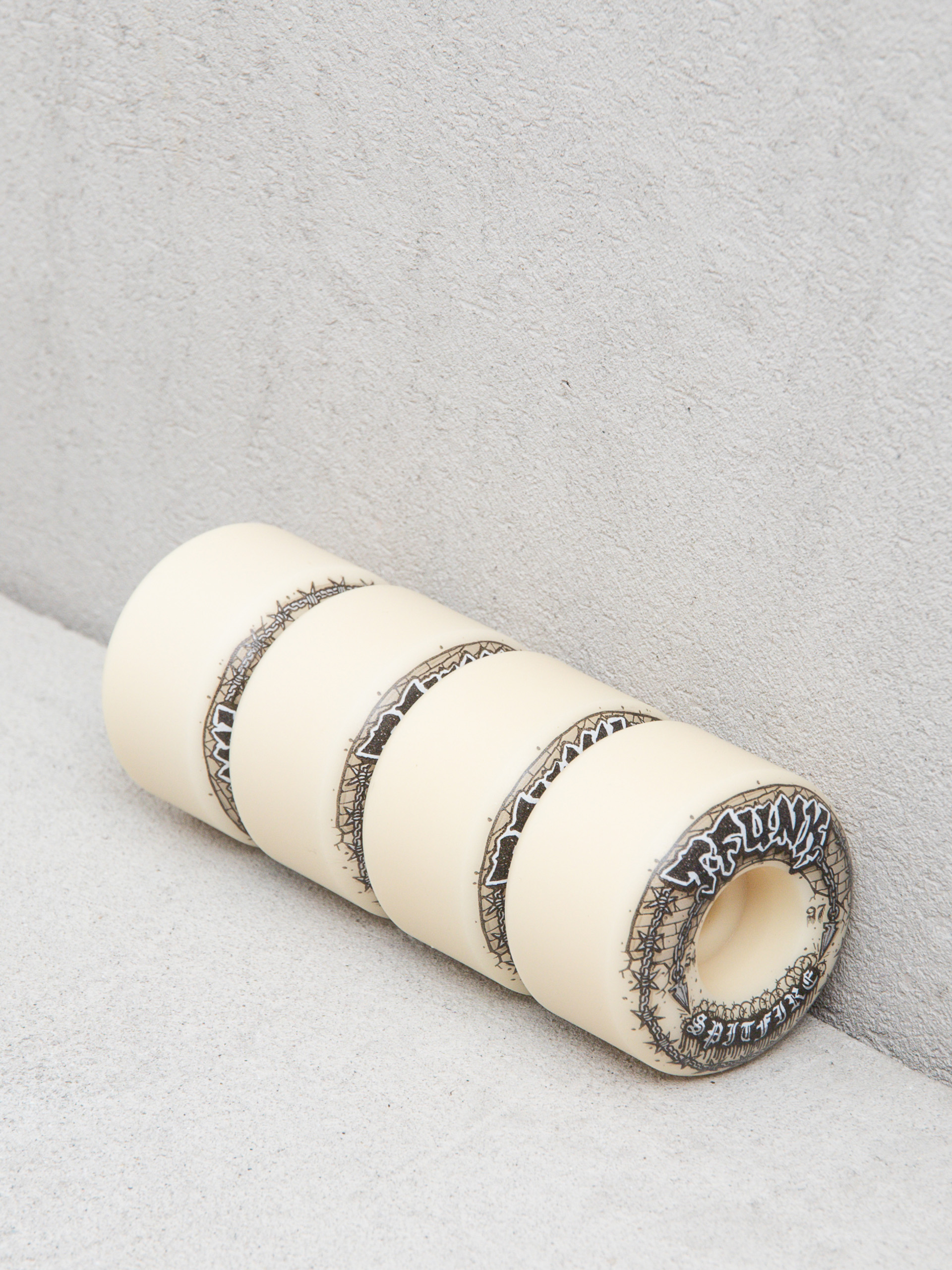 Kolečka Spitfire F4 97D T Funk Raw Radial Full (natural)