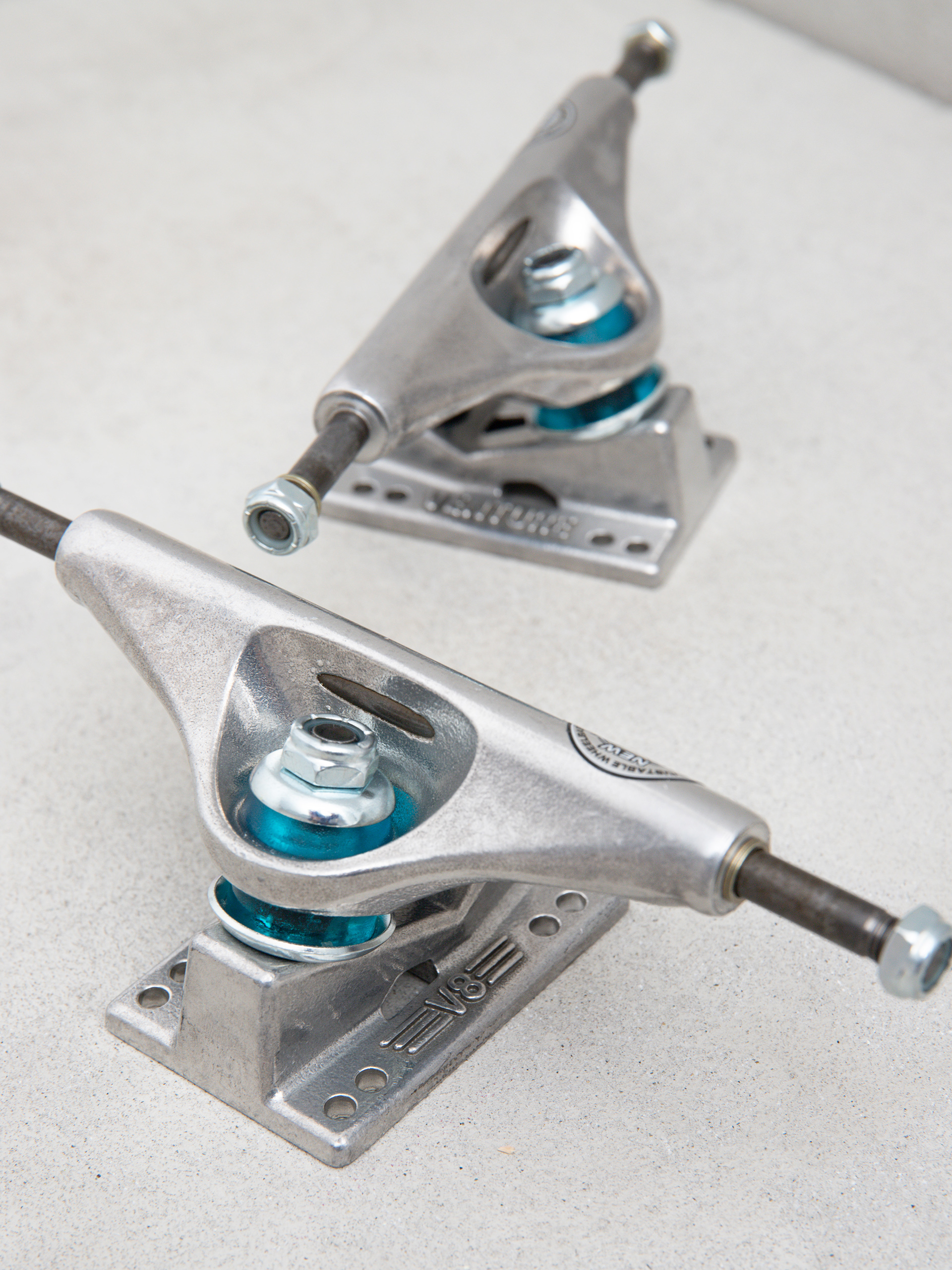 Trucky Venture Team V8 Polished (silver)