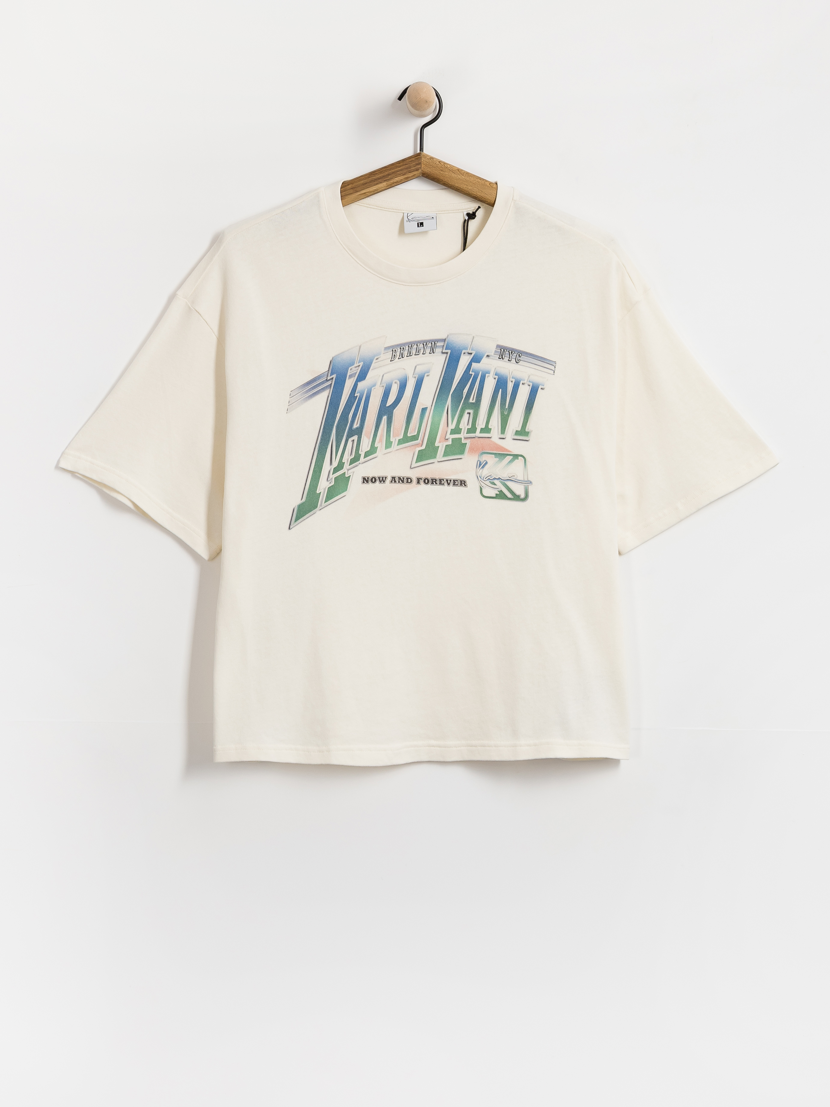 Tričko Karl Kani Sport Gradient Boxy (white)