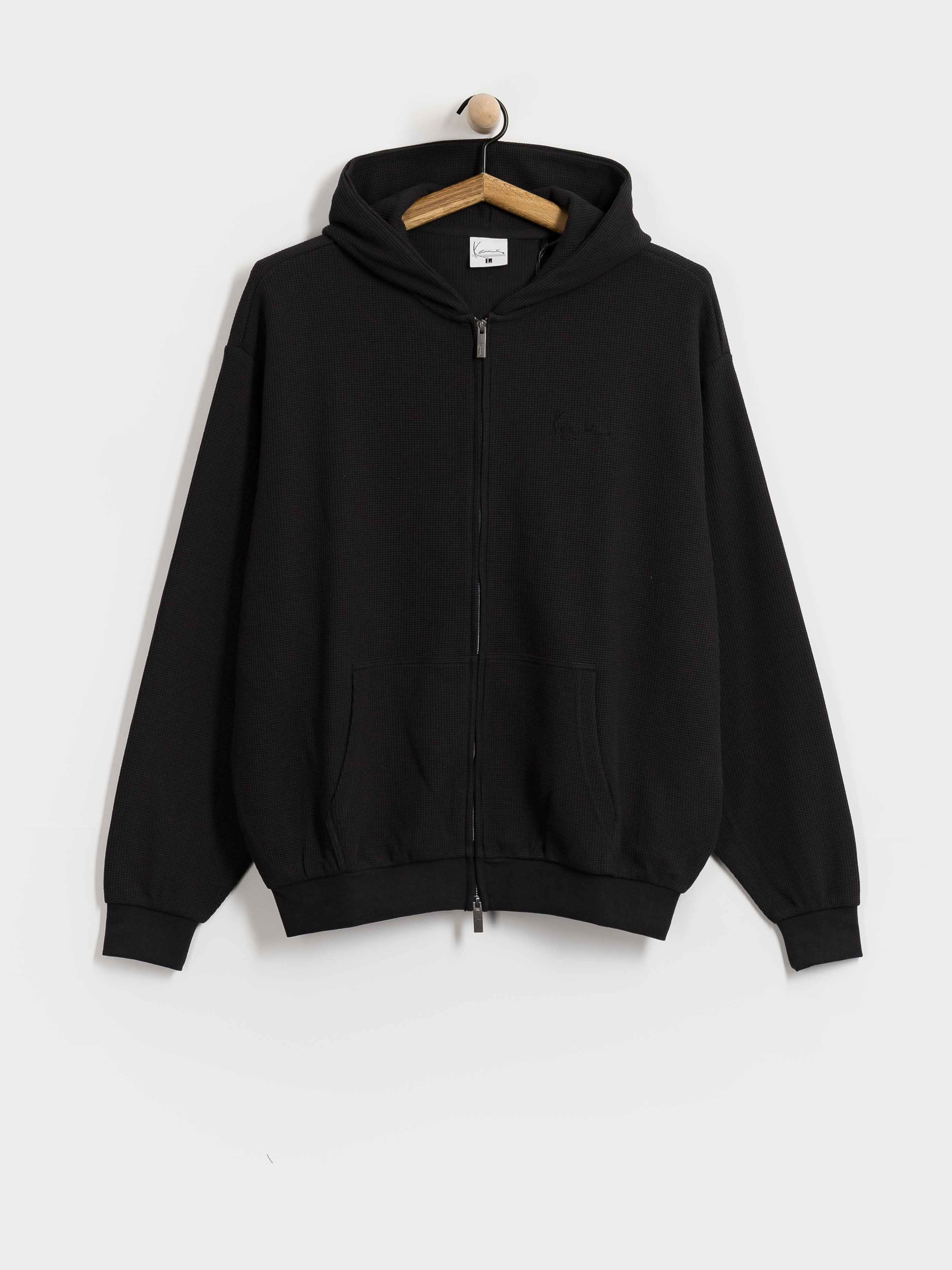Mikina s kapucí Karl Kani Signature Oversized ZHD (black)