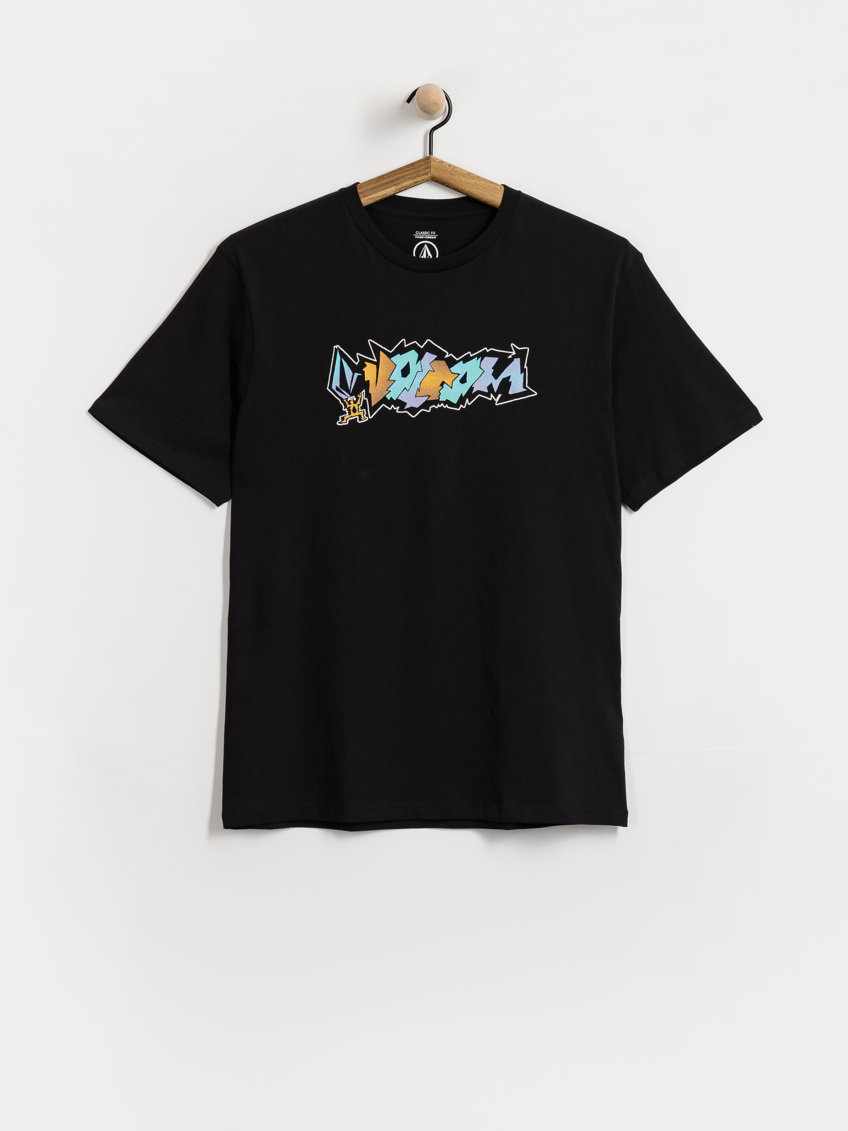Tričko Volcom Star Shields Exp (black)