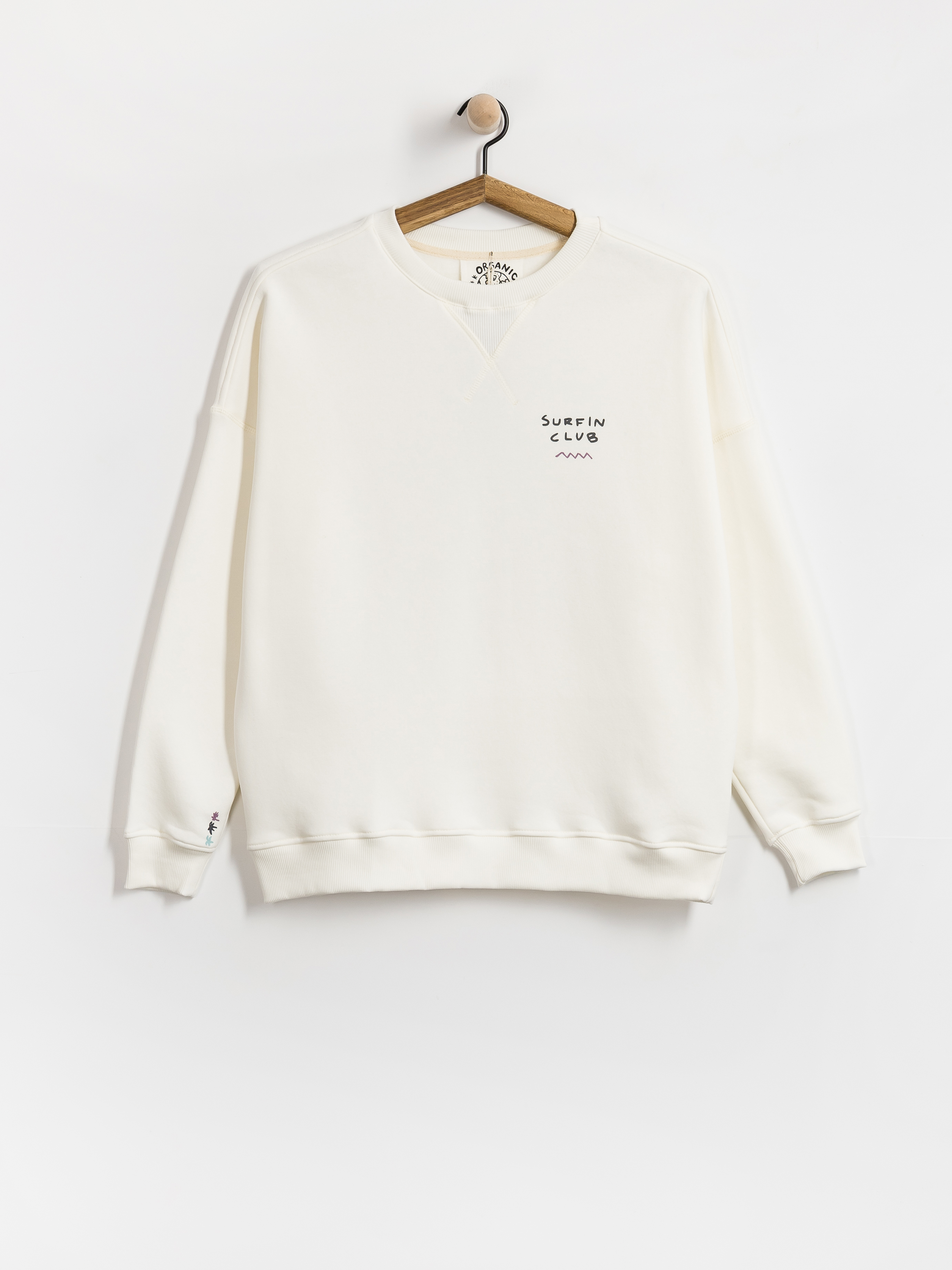 Mikina Surf Inc Organic Wave (vintage white)