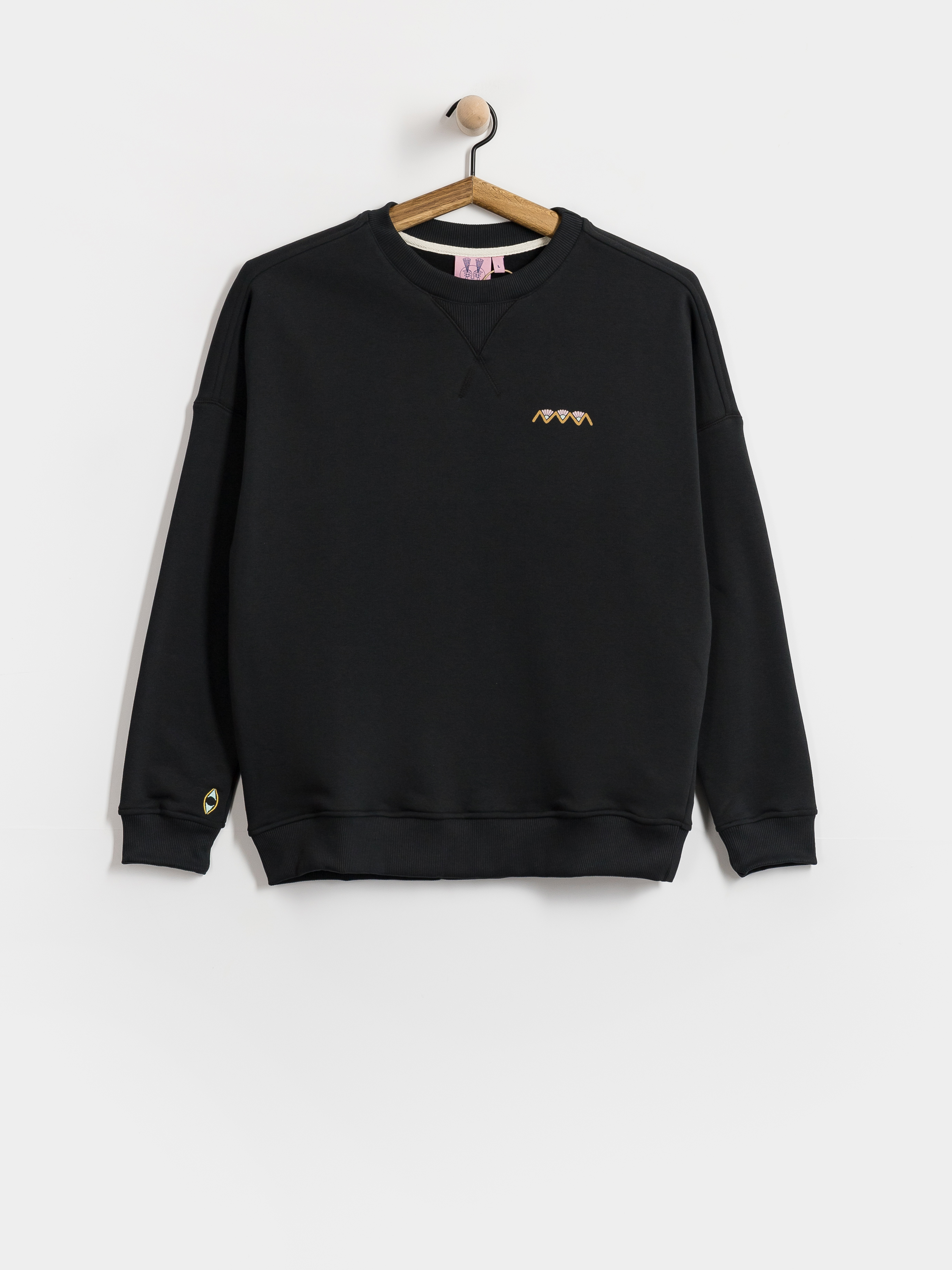 Mikina Surf Inc Conectado (acid black)