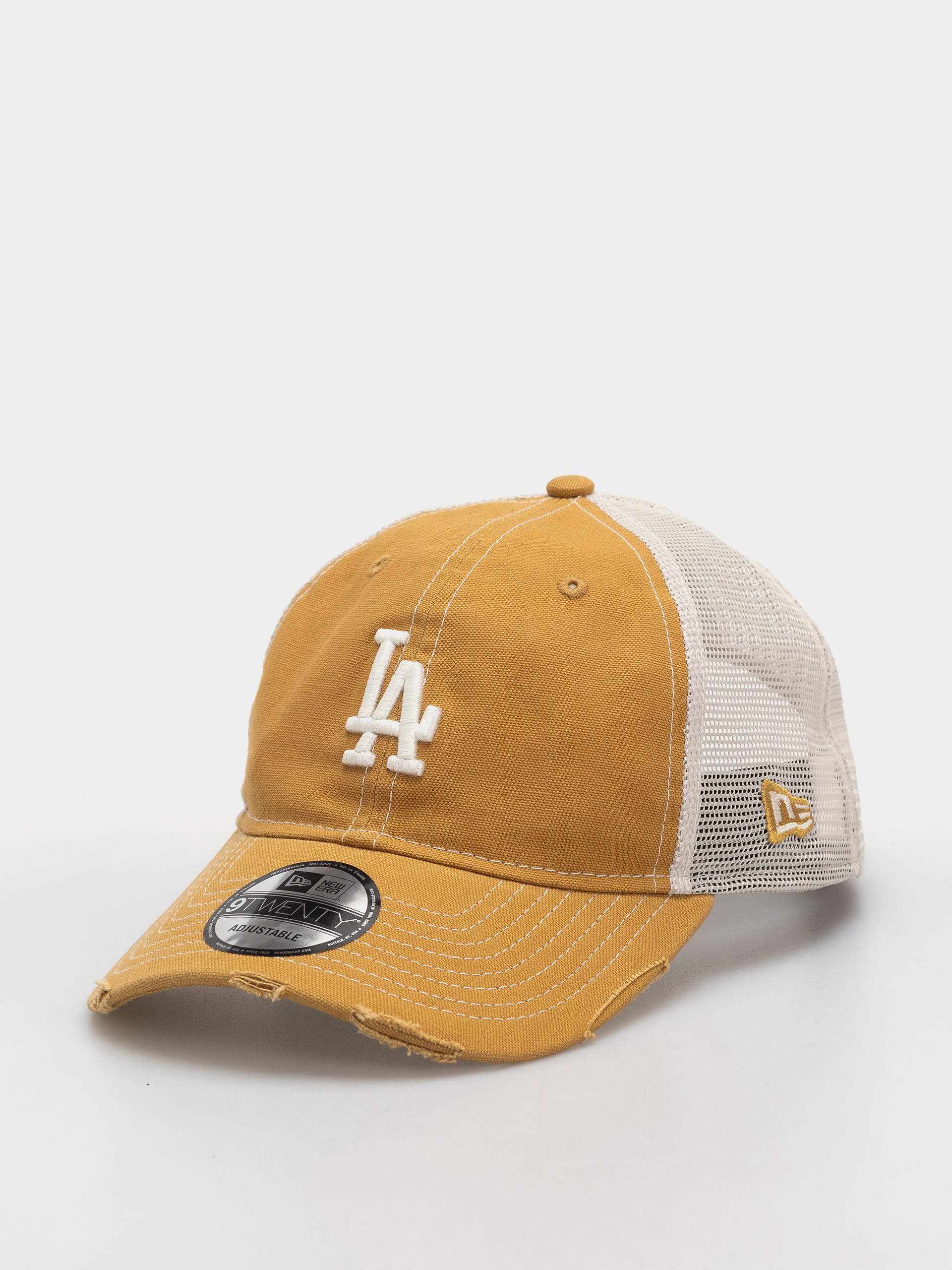 Kšiltovka  New Era Cotton Canv 9Twenty Trucker Los Angeles Dodgers (dark ochre)