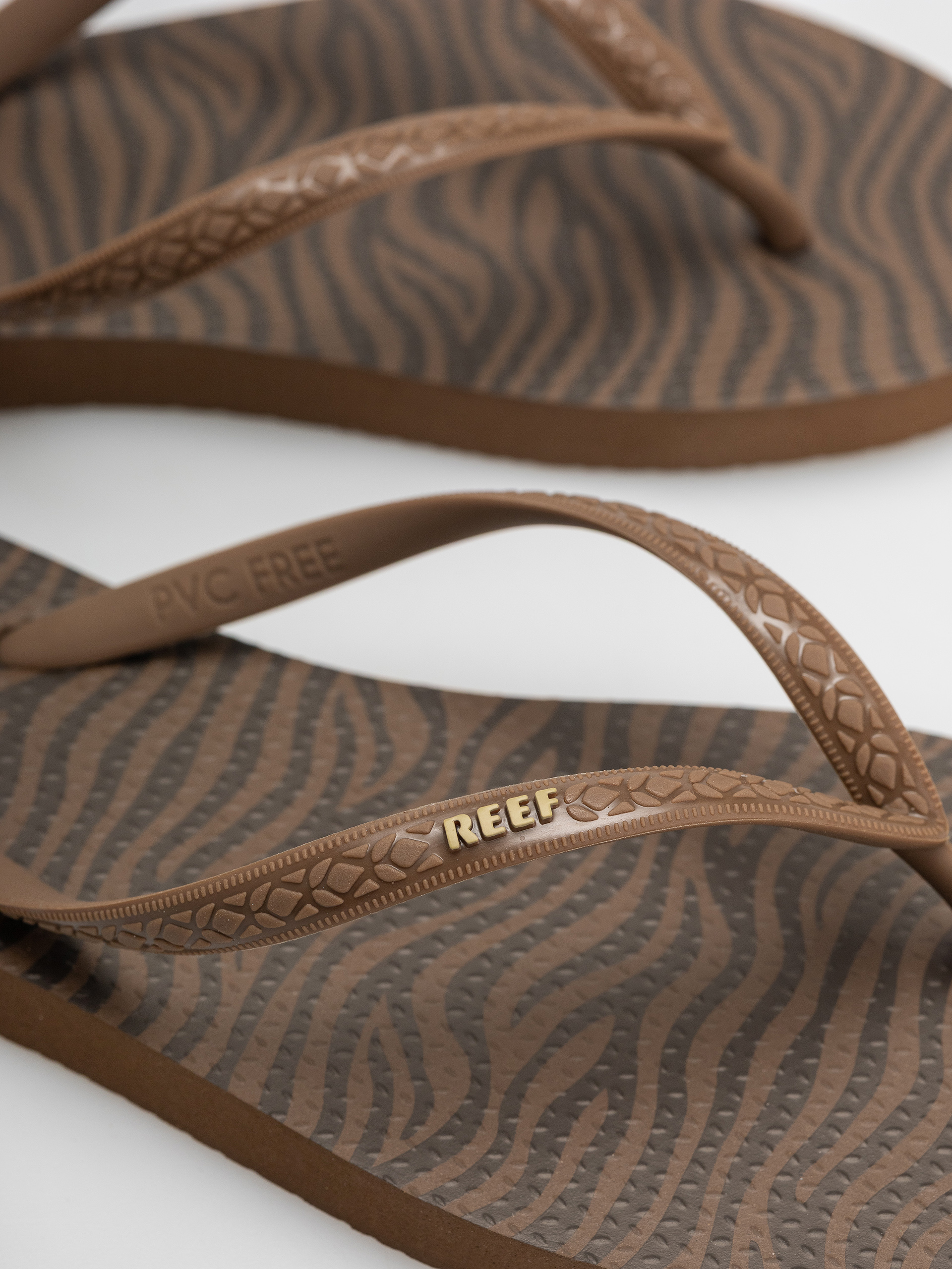 Plážovky Reef Seaside Prints Wmn (choco zebra)
