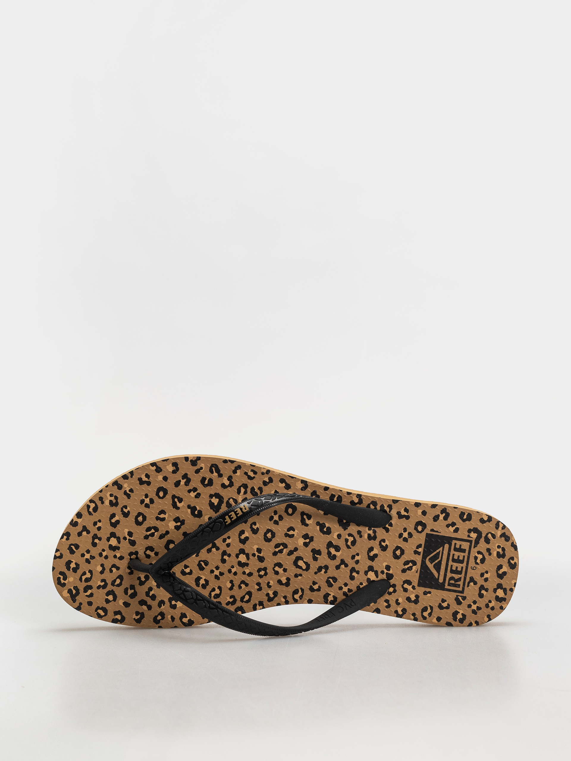 Plážovky Reef Seaside Prints Wmn (leopard/black)