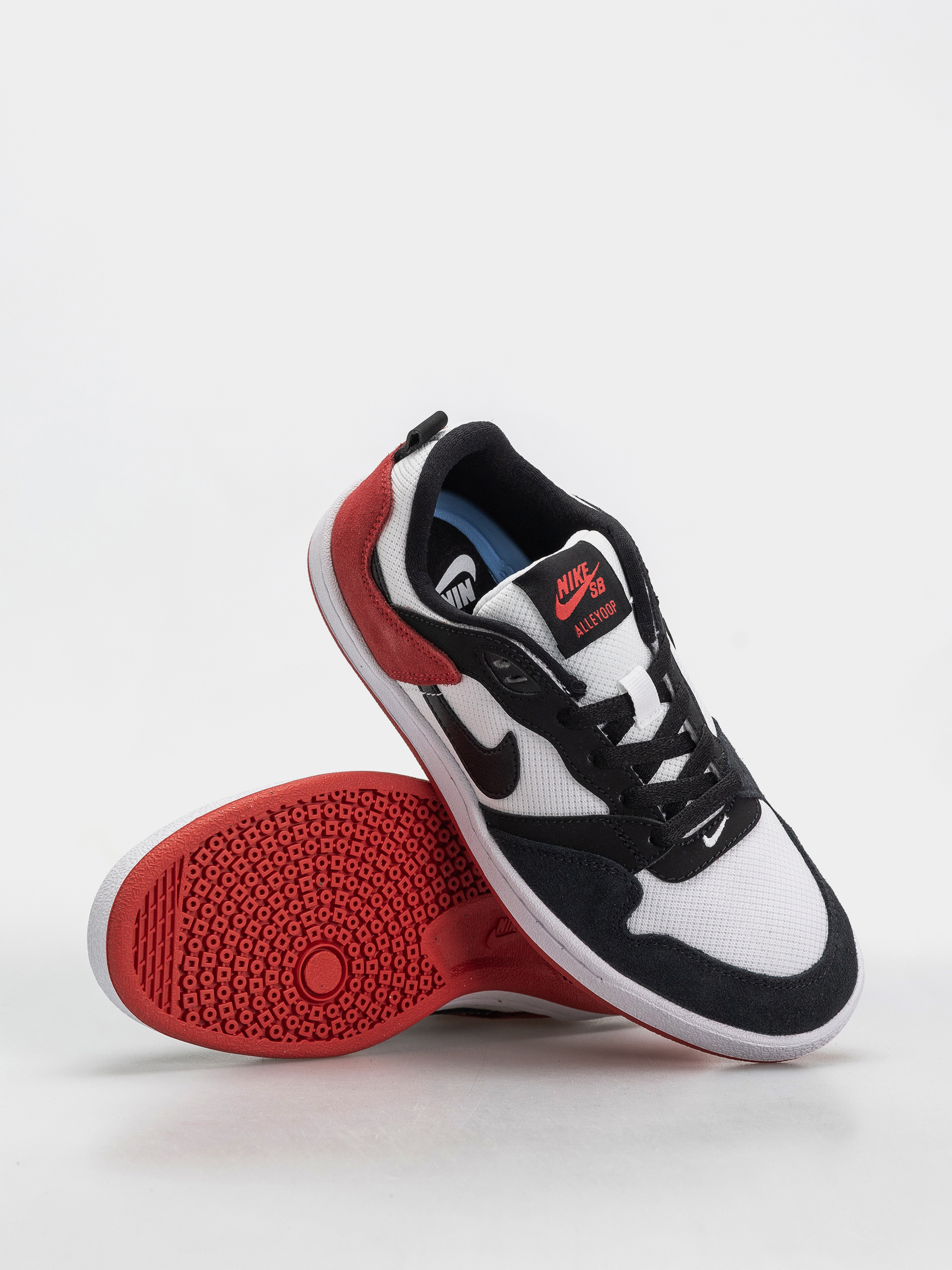 Boty Nike SB Alleyoop JR (white/black university red white)