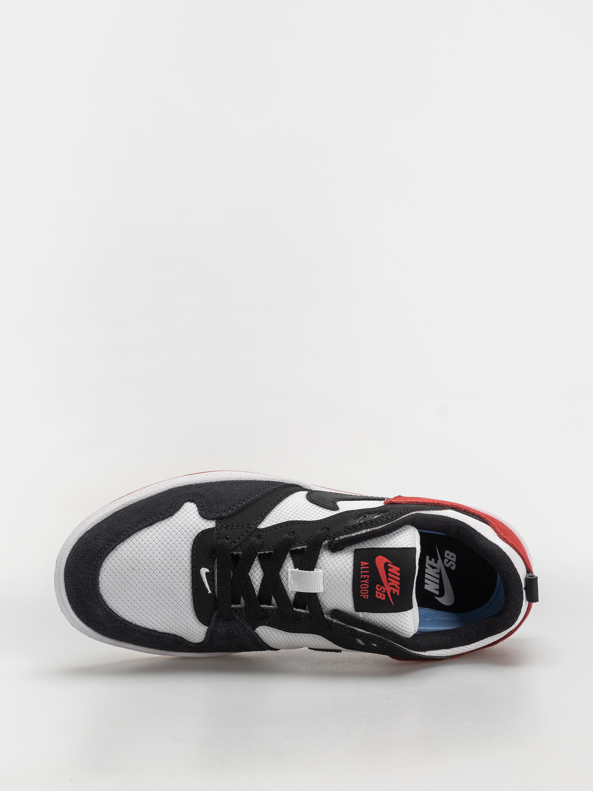 Boty Nike SB Alleyoop JR (white/black university red white)