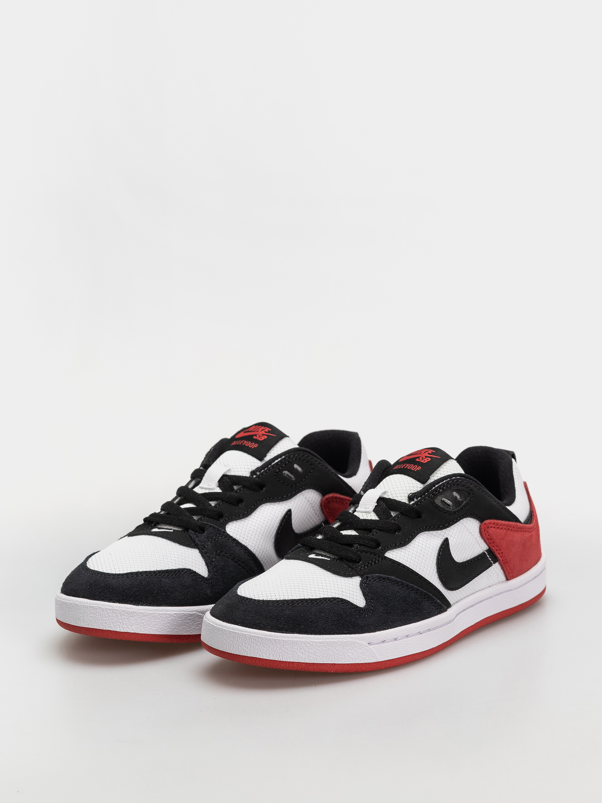 Boty Nike SB Alleyoop JR (white/black university red white)