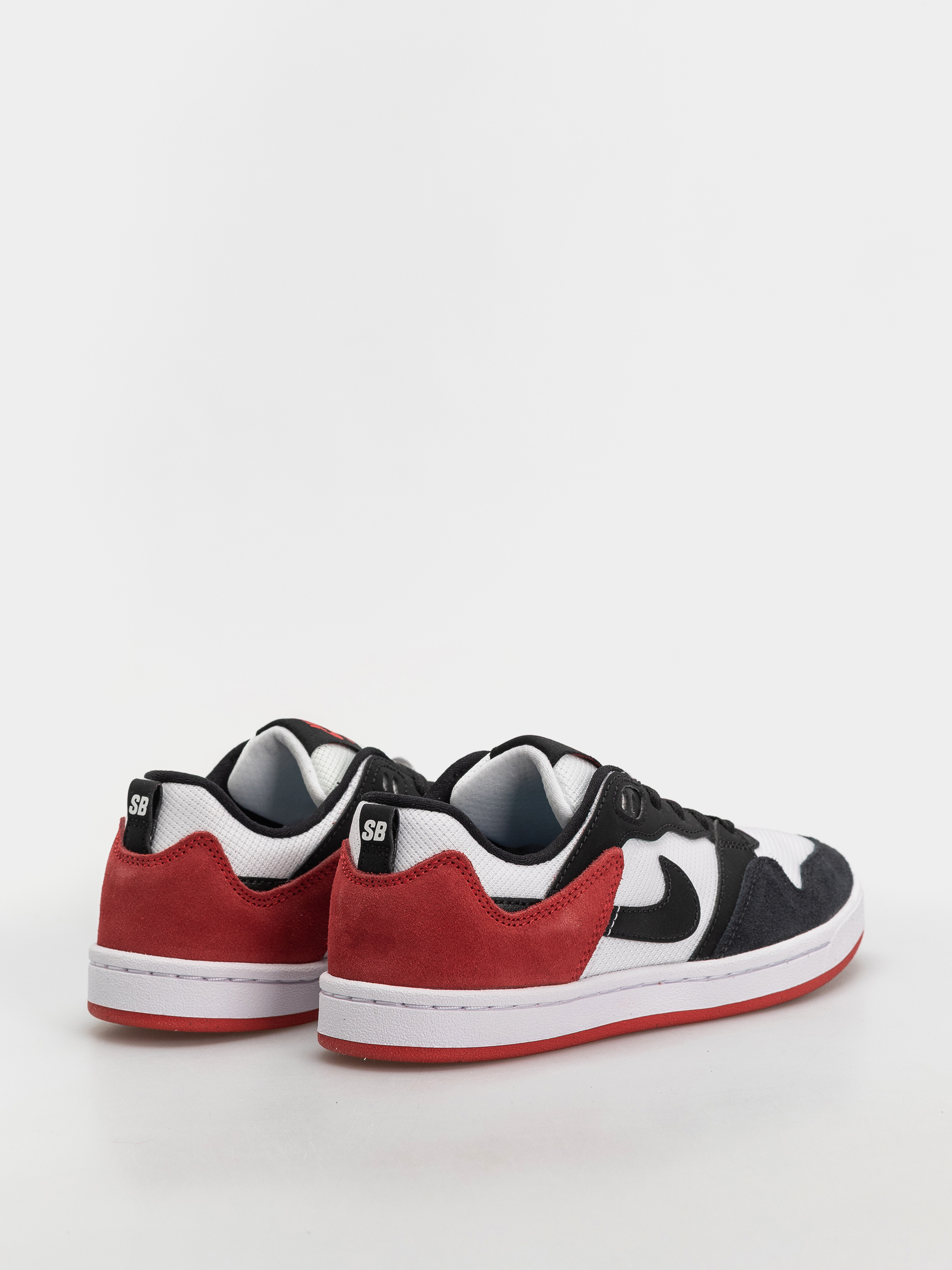 Boty Nike SB Alleyoop JR (white/black university red white)