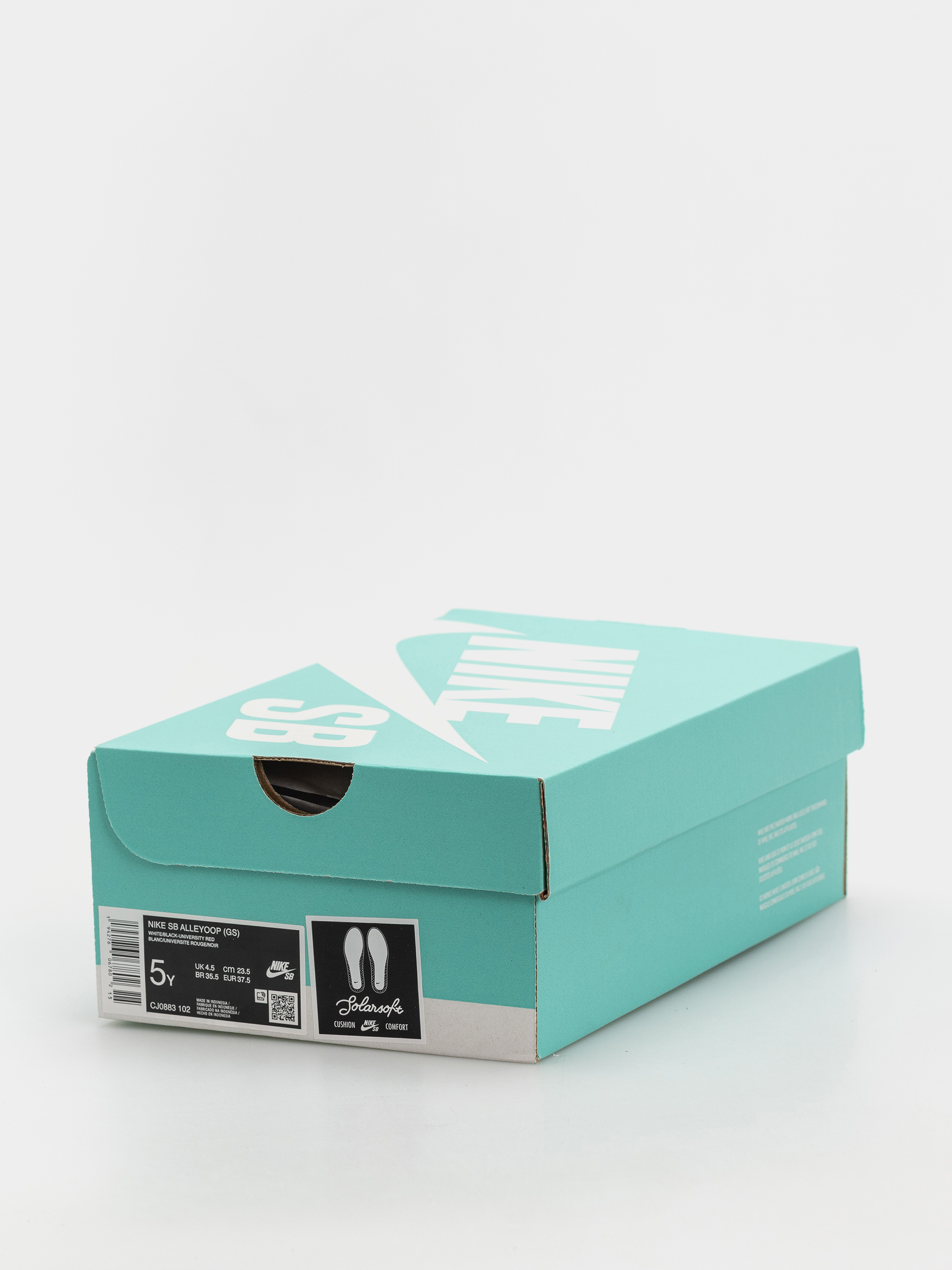 Boty Nike SB Alleyoop JR (white/black university red white)